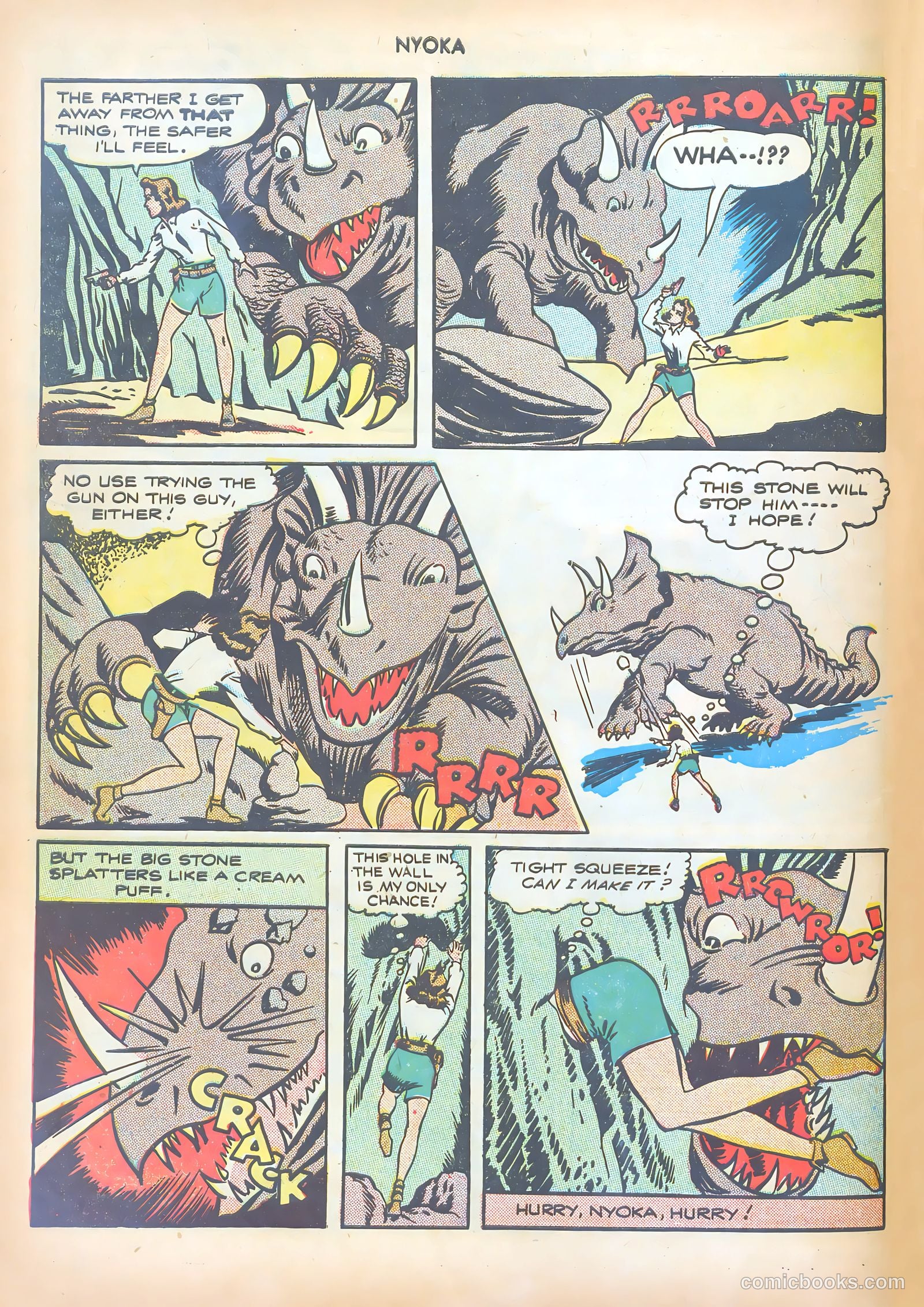 Nyoka the Jungle Girl #10 — page 10 of 52