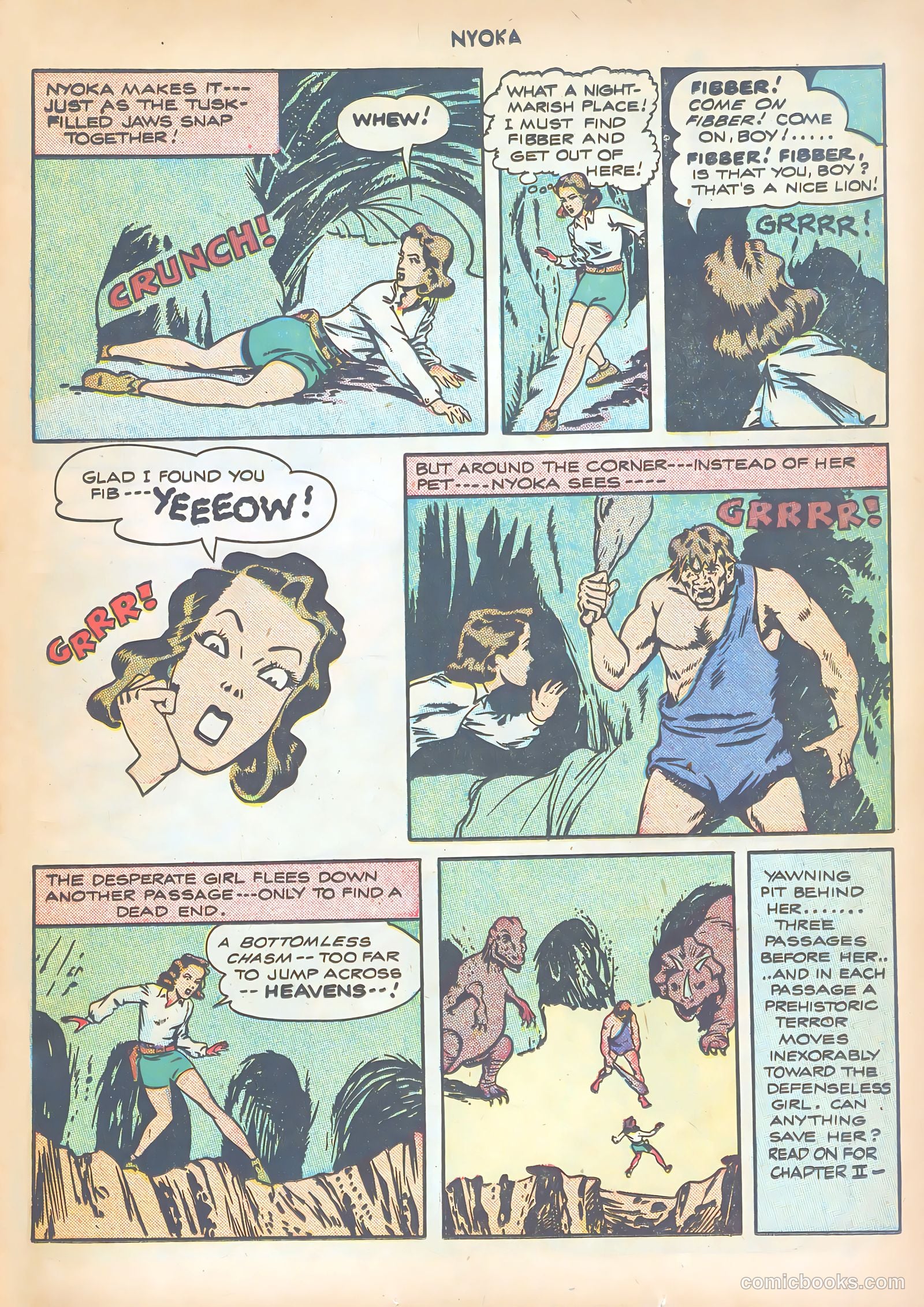 Nyoka the Jungle Girl #10 — page 11 of 52