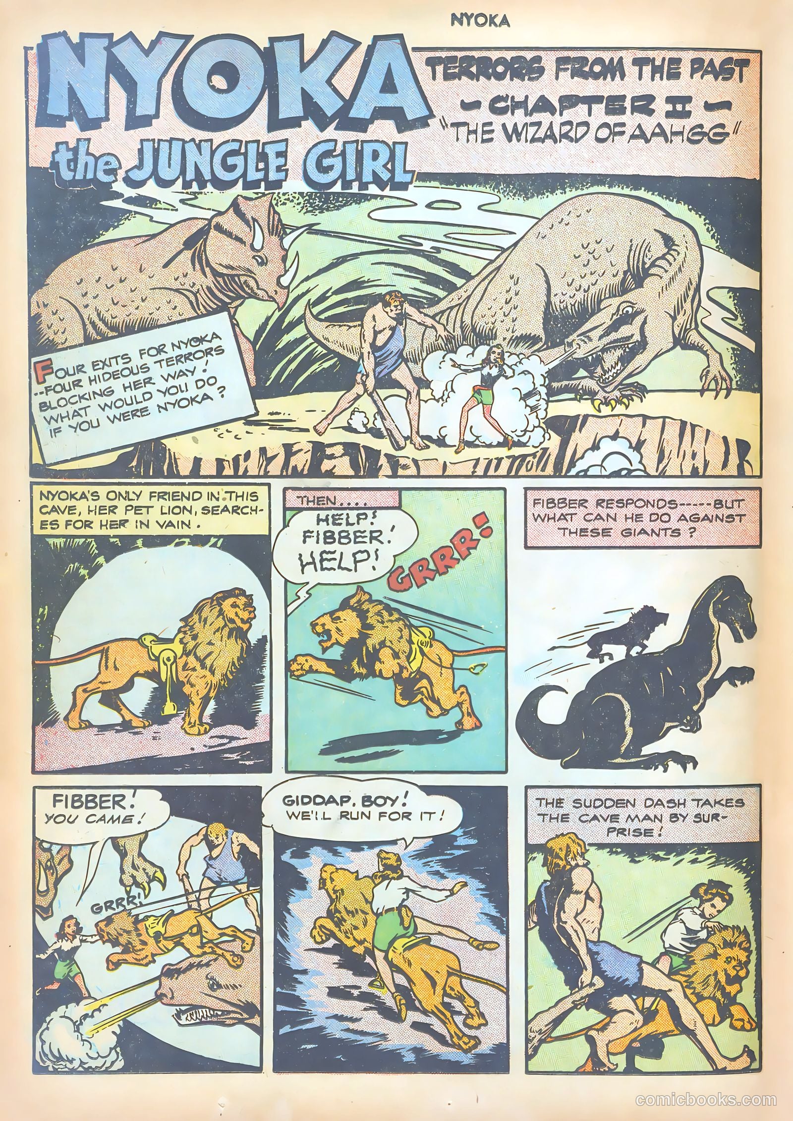 Nyoka the Jungle Girl #10 — page 14 of 52