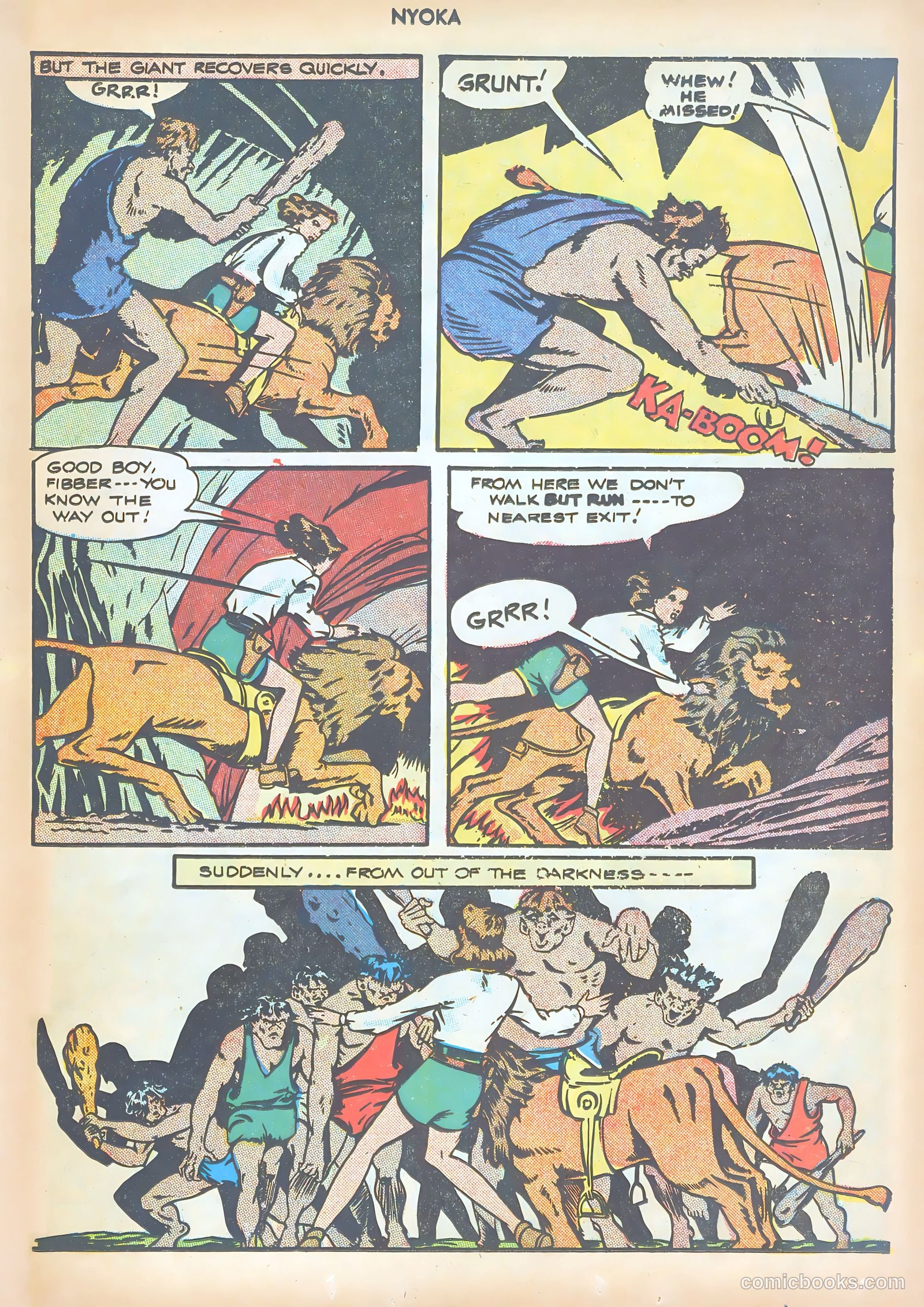 Nyoka the Jungle Girl #10 — page 15 of 52