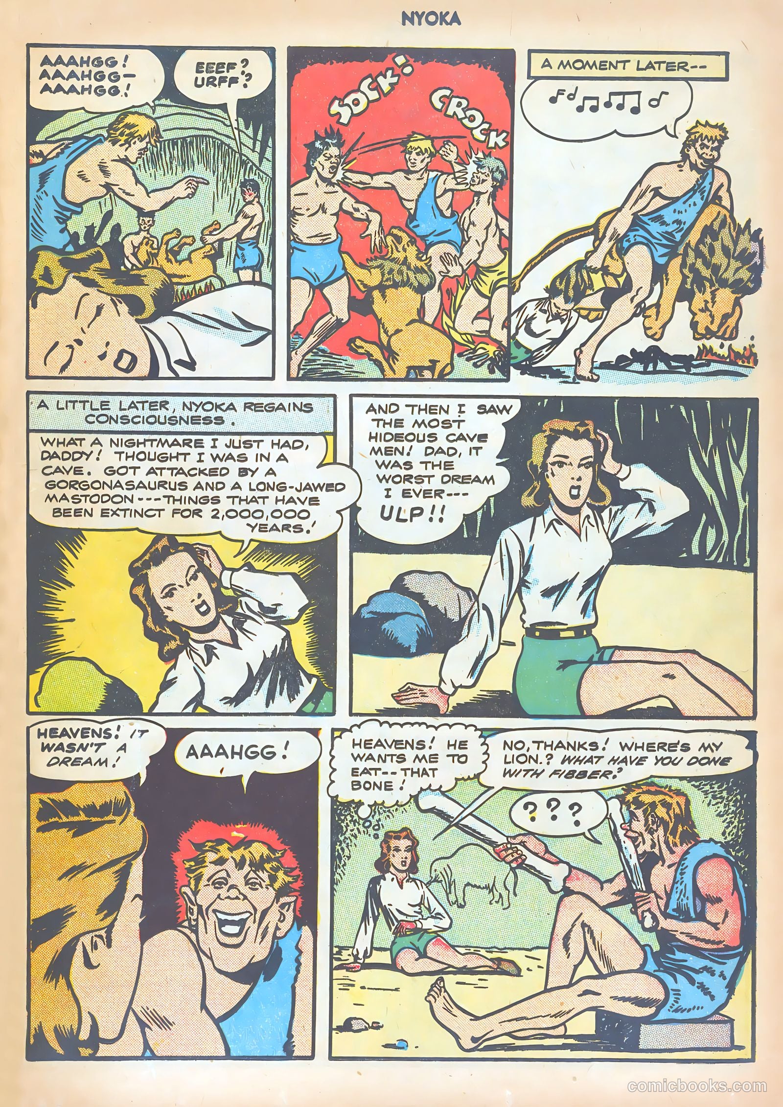 Nyoka the Jungle Girl #10 — page 17 of 52