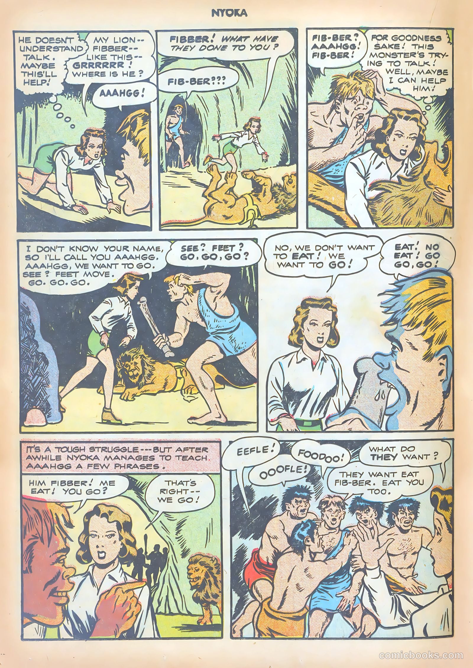 Nyoka the Jungle Girl #10 — page 18 of 52