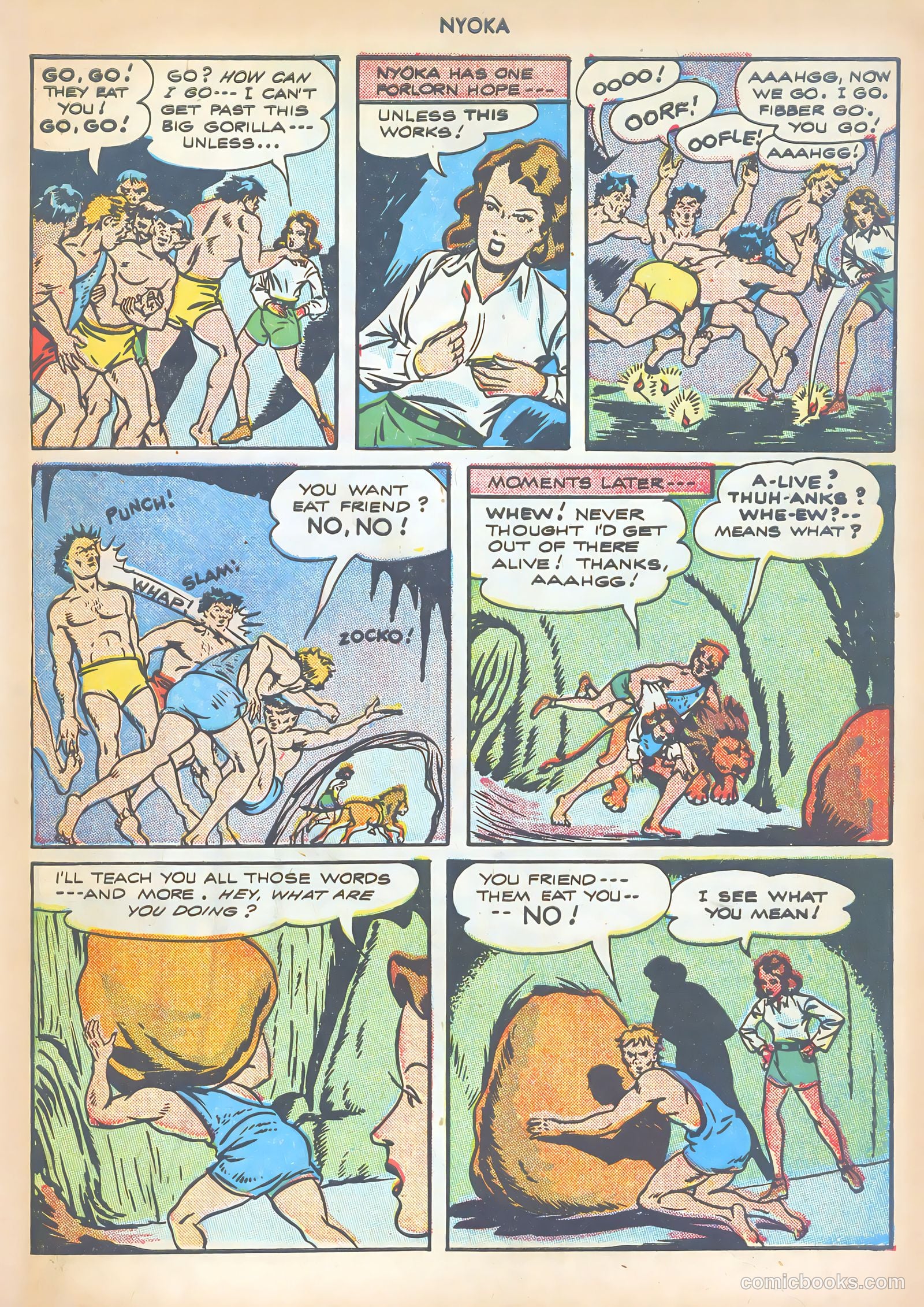Nyoka the Jungle Girl #10 — page 19 of 52