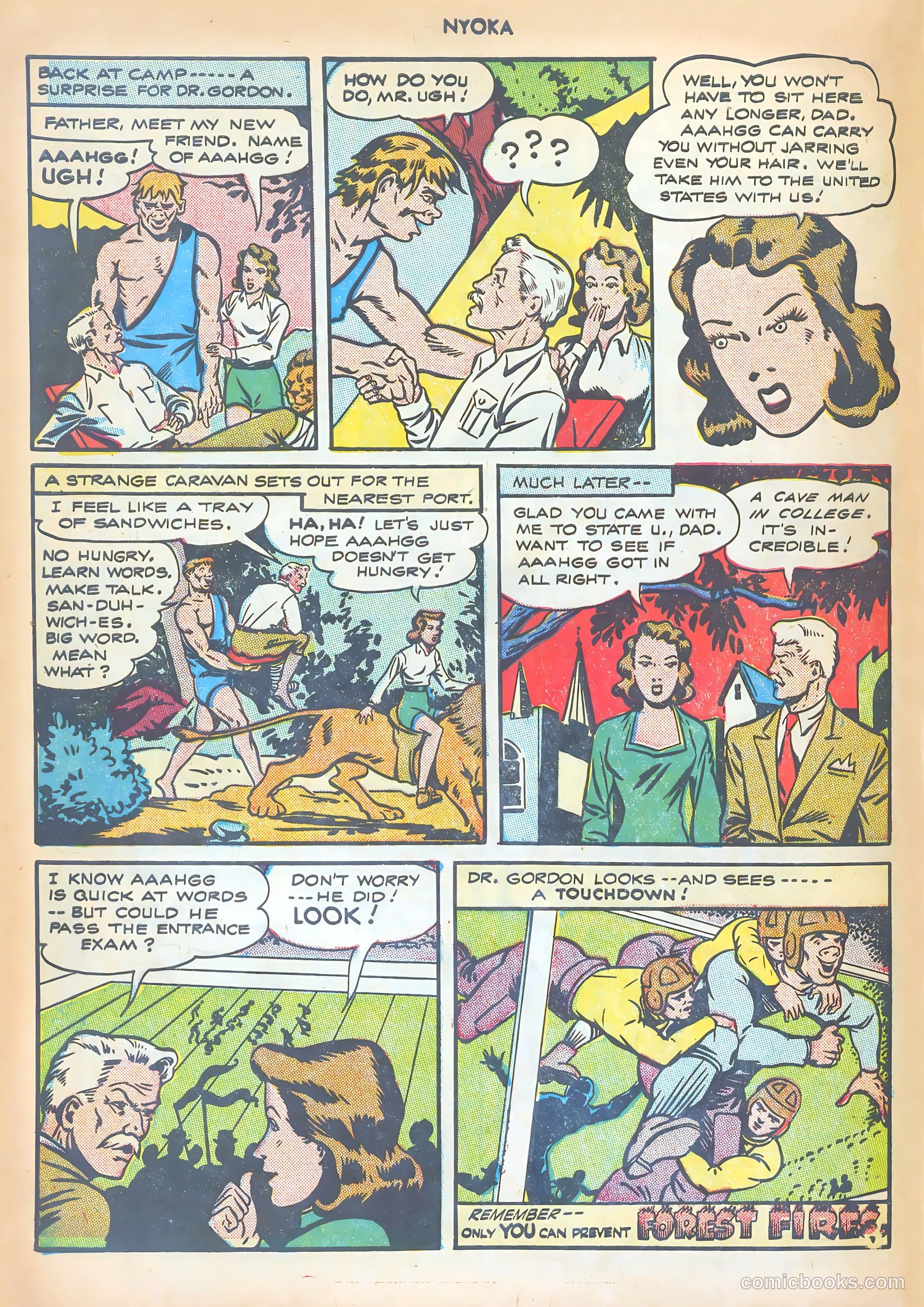 Nyoka the Jungle Girl #10 — page 20 of 52