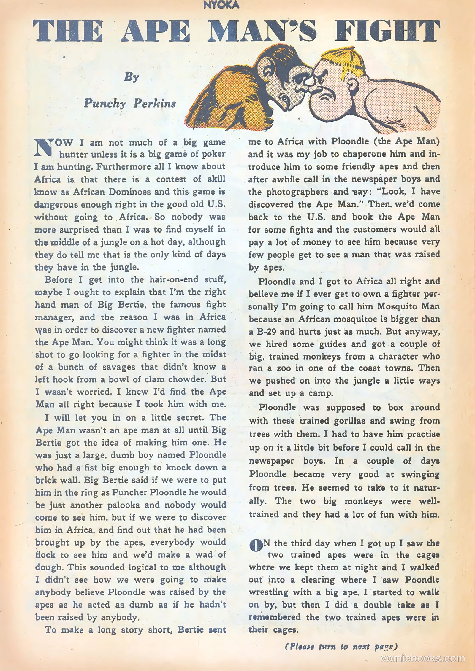 Nyoka the Jungle Girl #10 — page 22 of 52