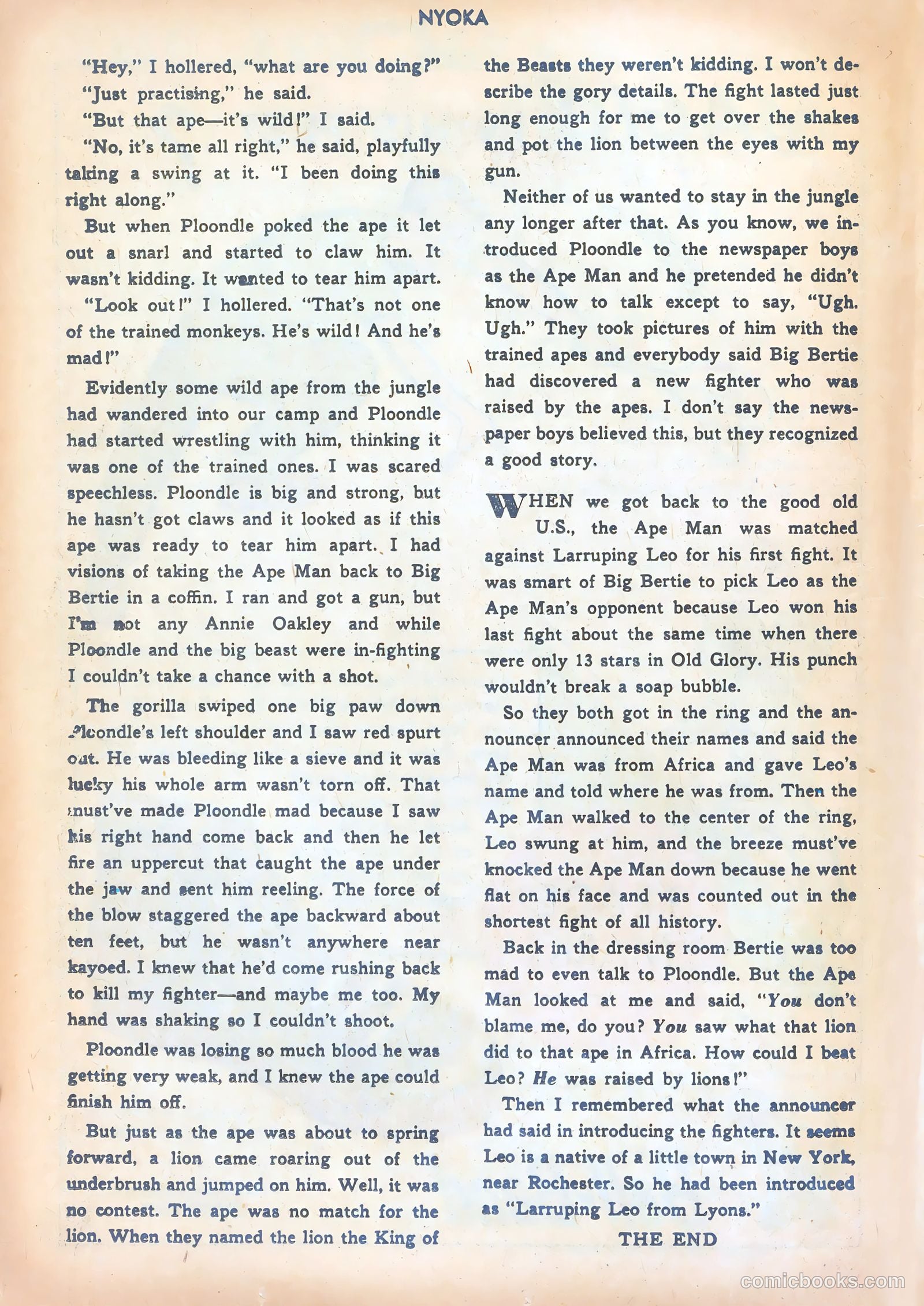 Nyoka the Jungle Girl #10 — page 24 of 52