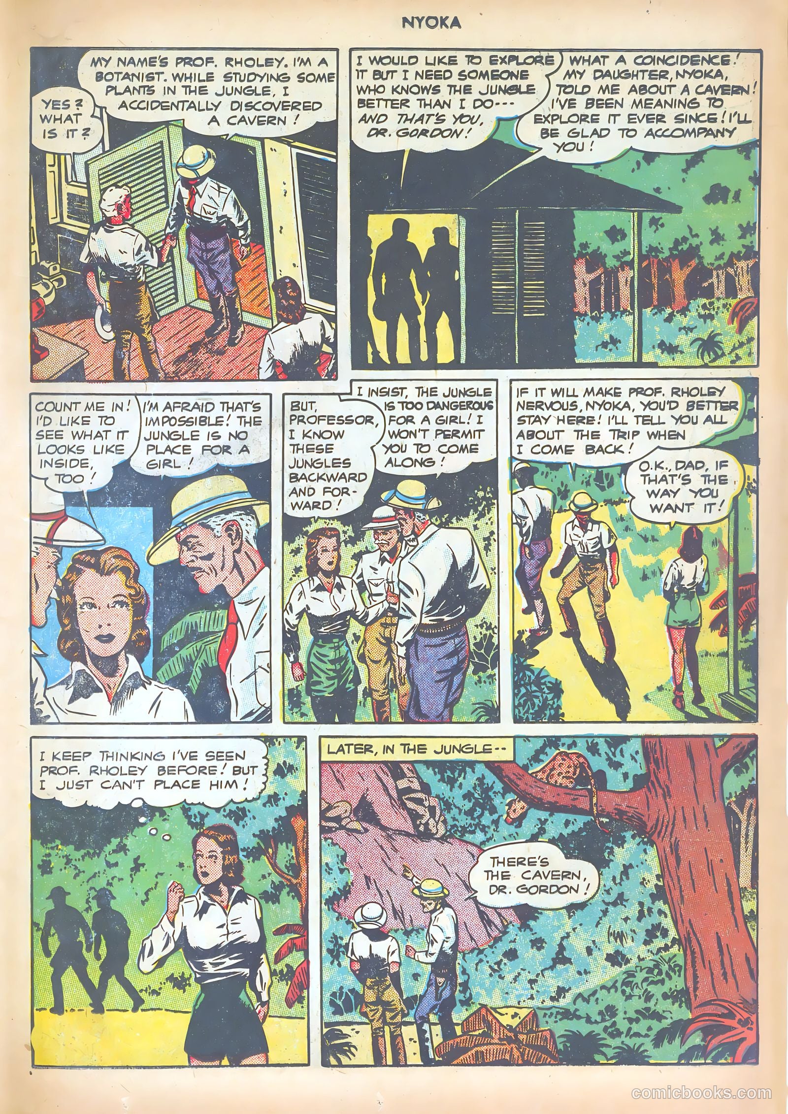 Nyoka the Jungle Girl #10 — page 27 of 52