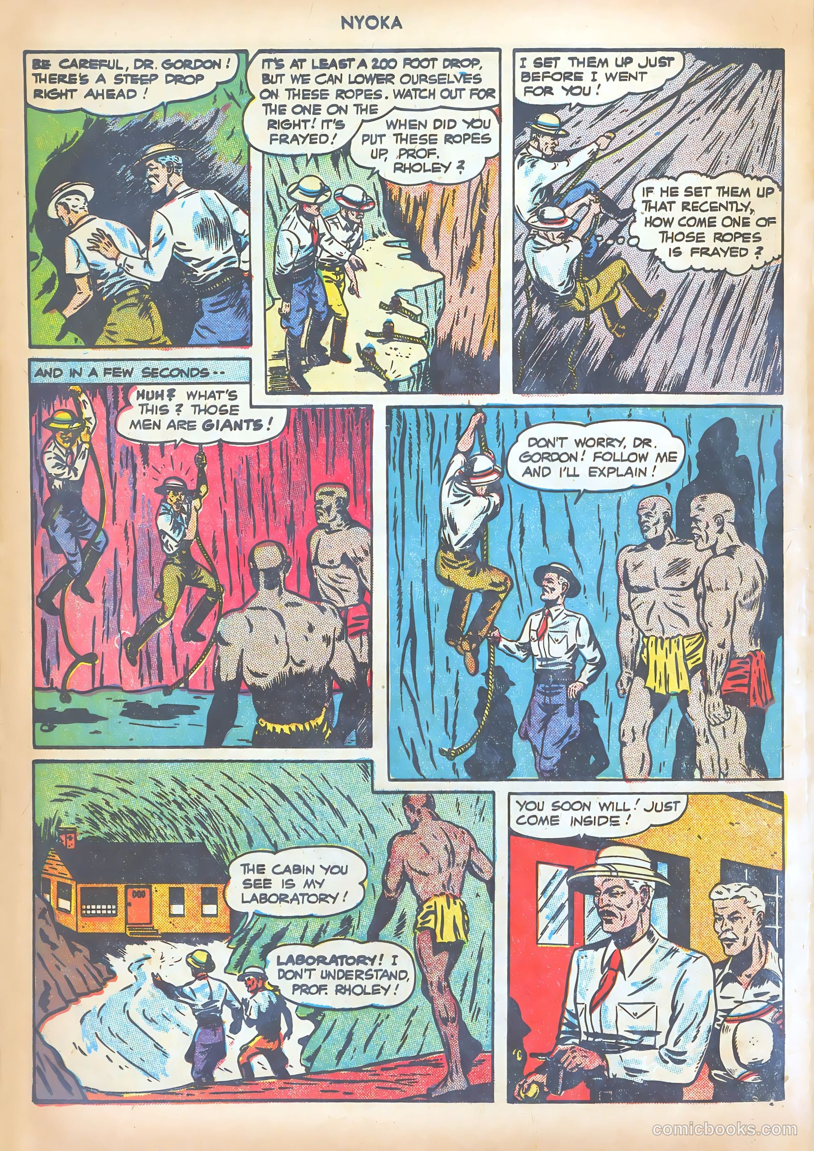 Nyoka the Jungle Girl #10 — page 28 of 52