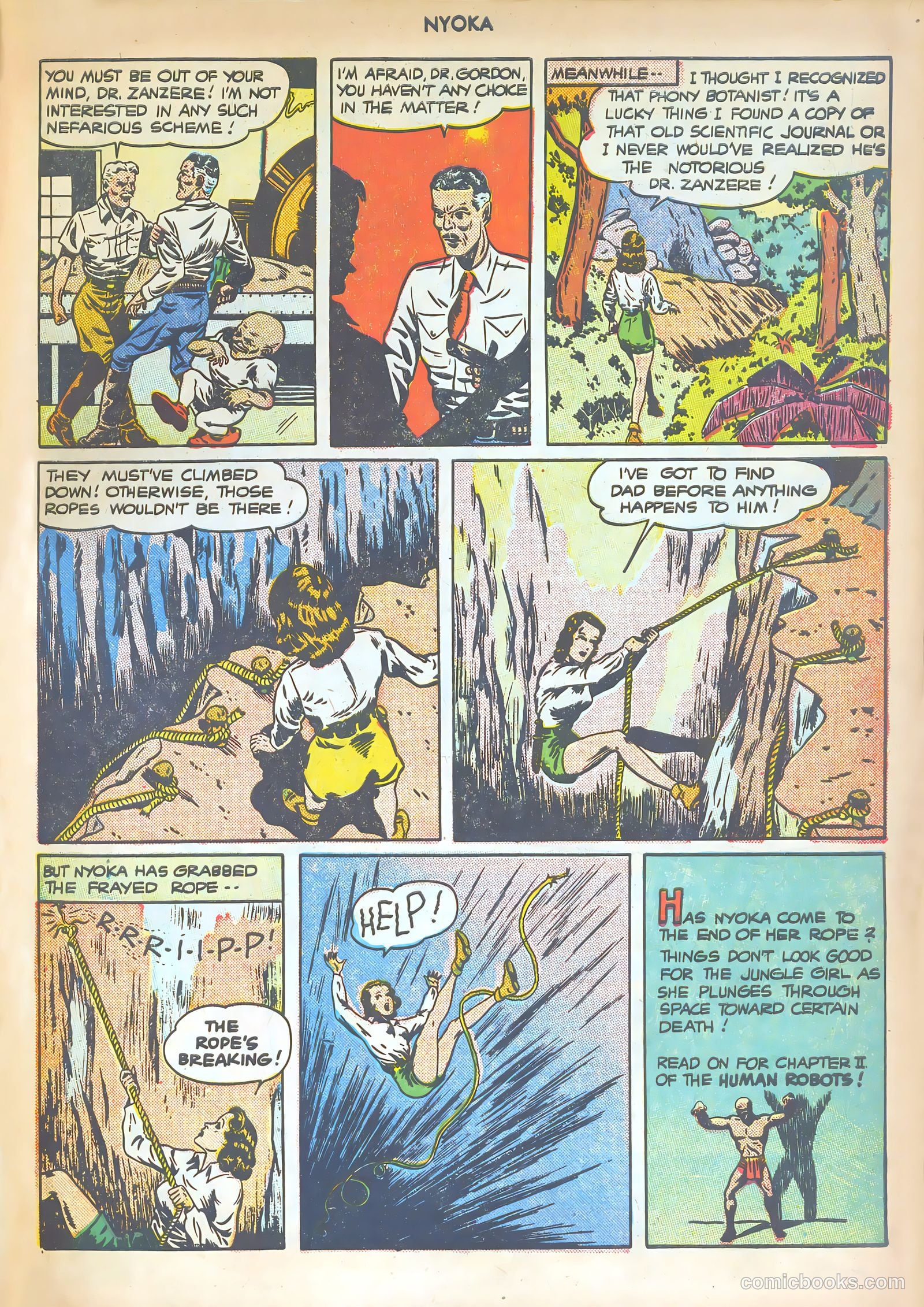 Nyoka the Jungle Girl #10 — page 31 of 52