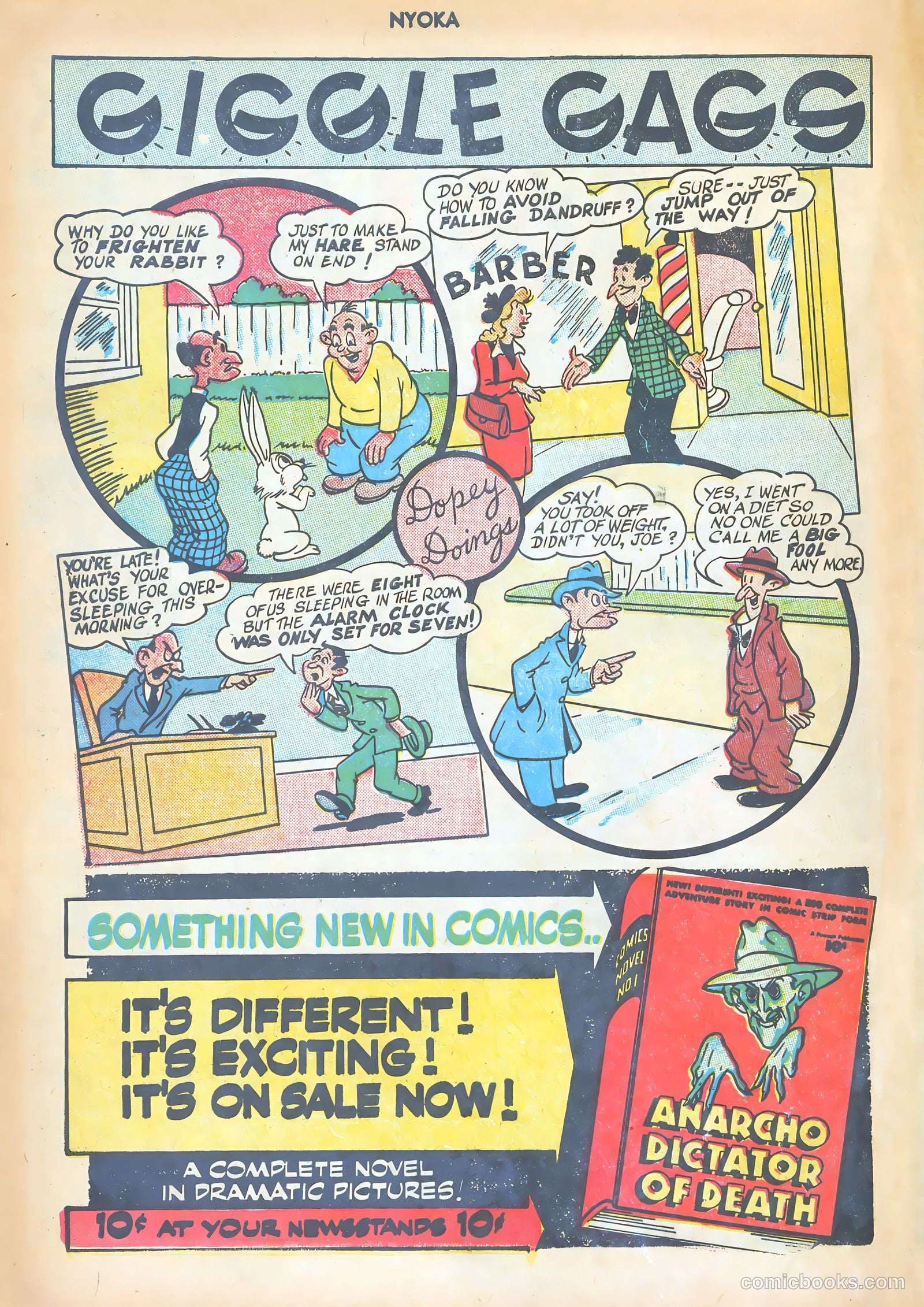 Nyoka the Jungle Girl #10 — page 32 of 52