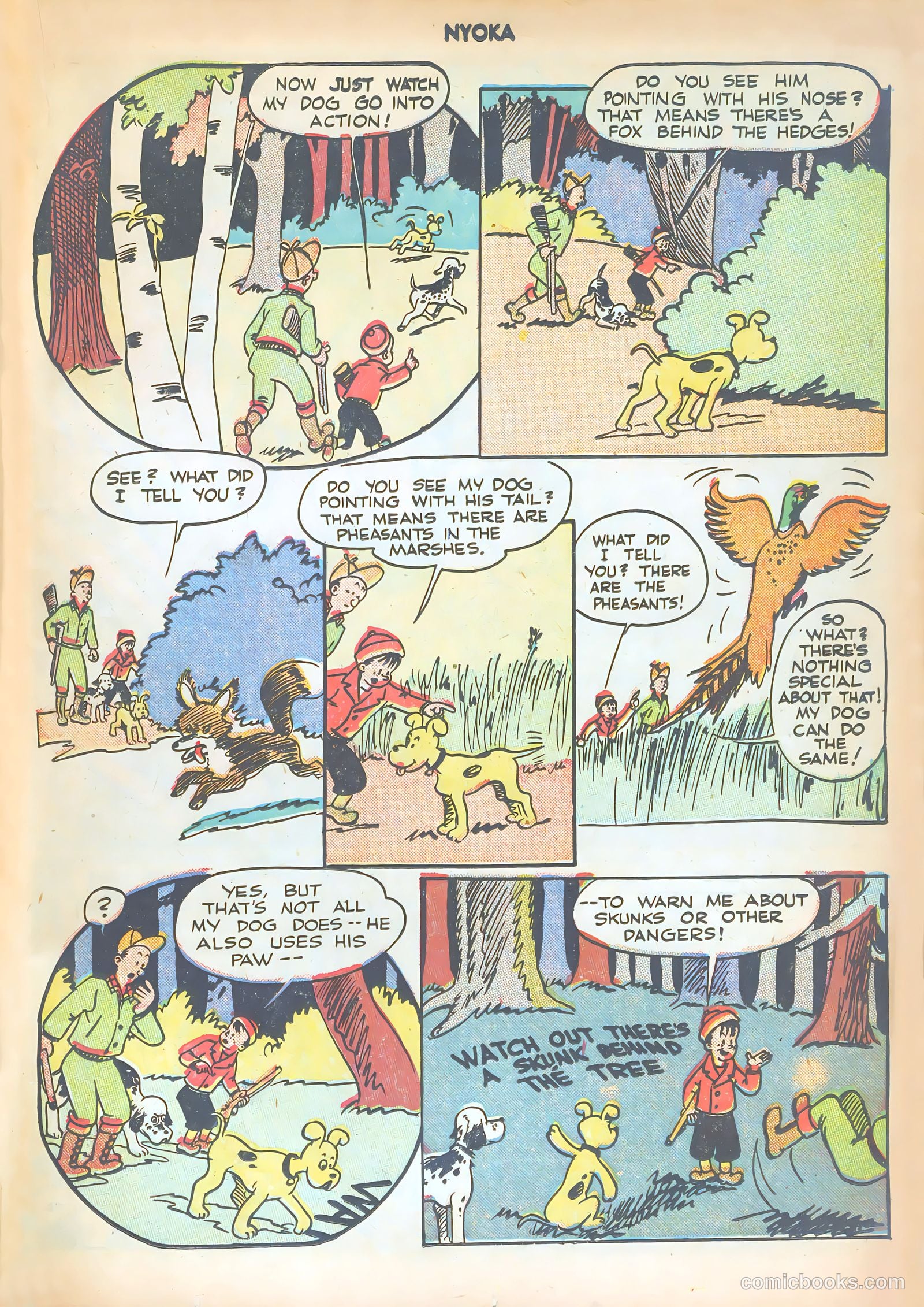 Nyoka the Jungle Girl #10 — page 35 of 52