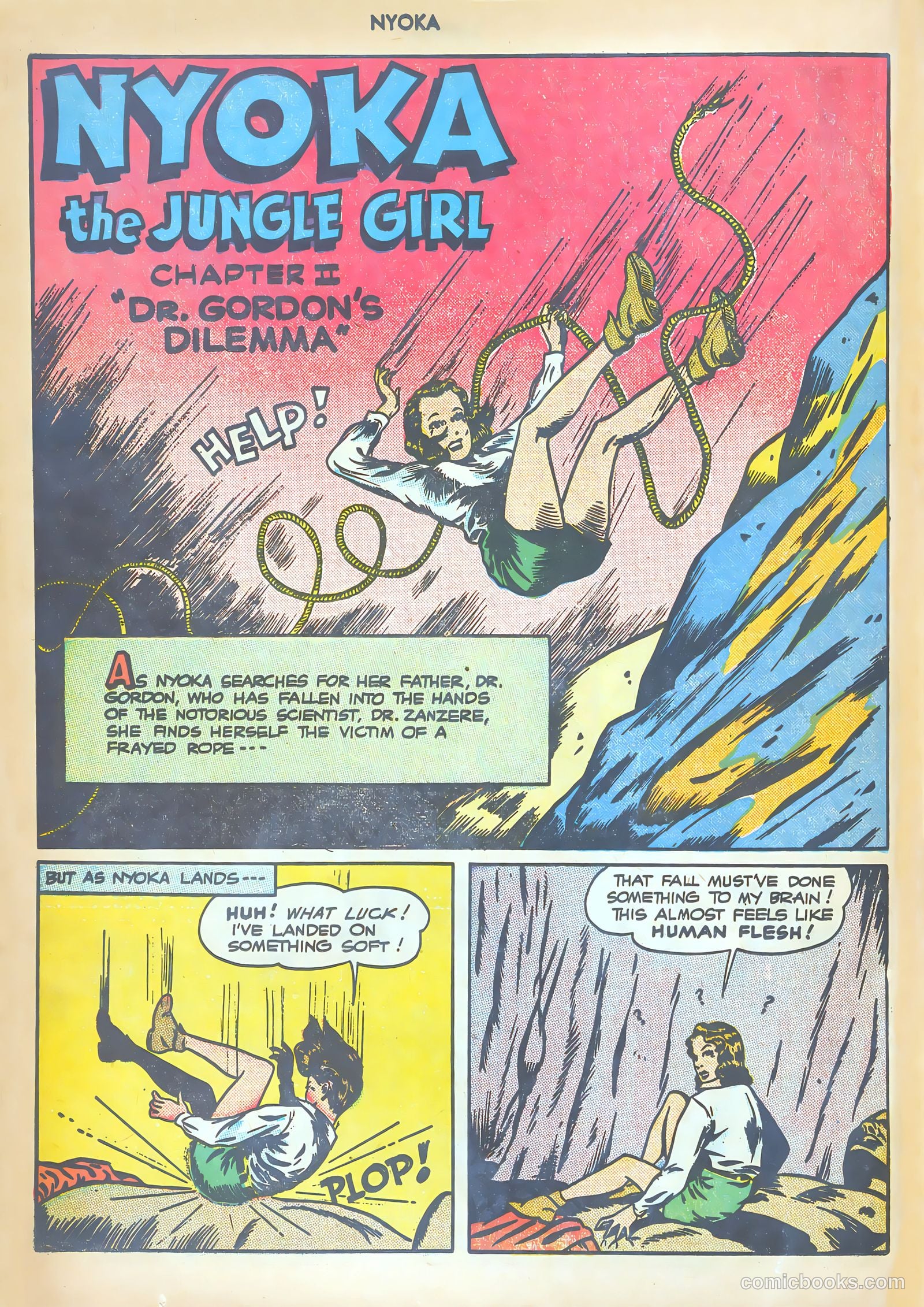 Nyoka the Jungle Girl #10 — page 36 of 52