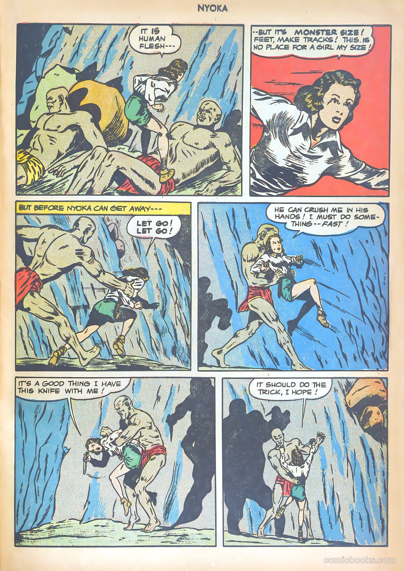 Nyoka the Jungle Girl #10 — page 37 of 52