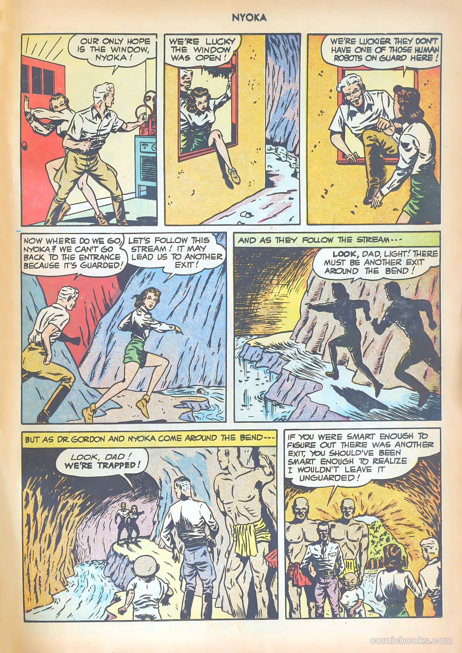 Nyoka the Jungle Girl #10 — page 39 of 52