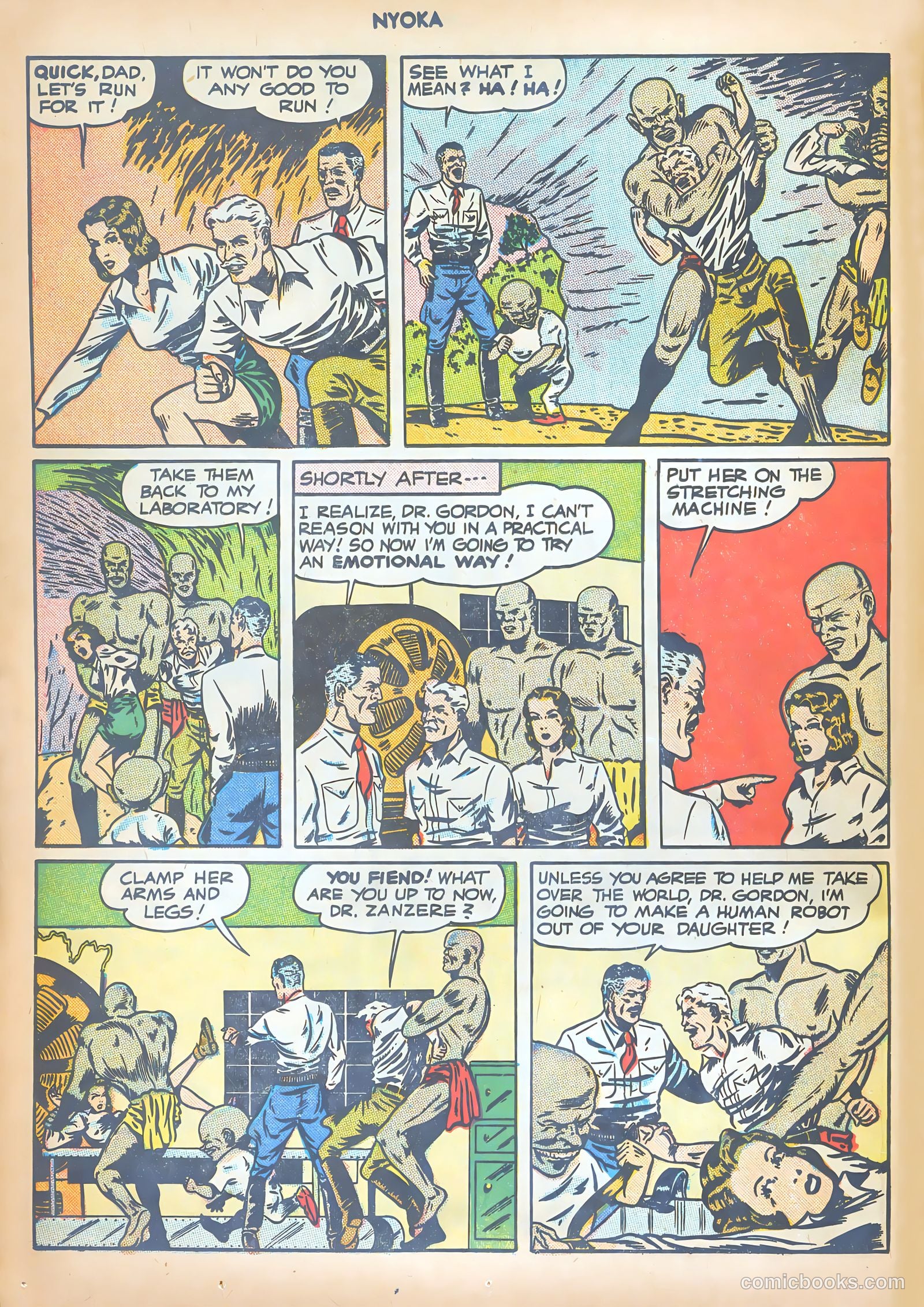 Nyoka the Jungle Girl #10 — page 40 of 52