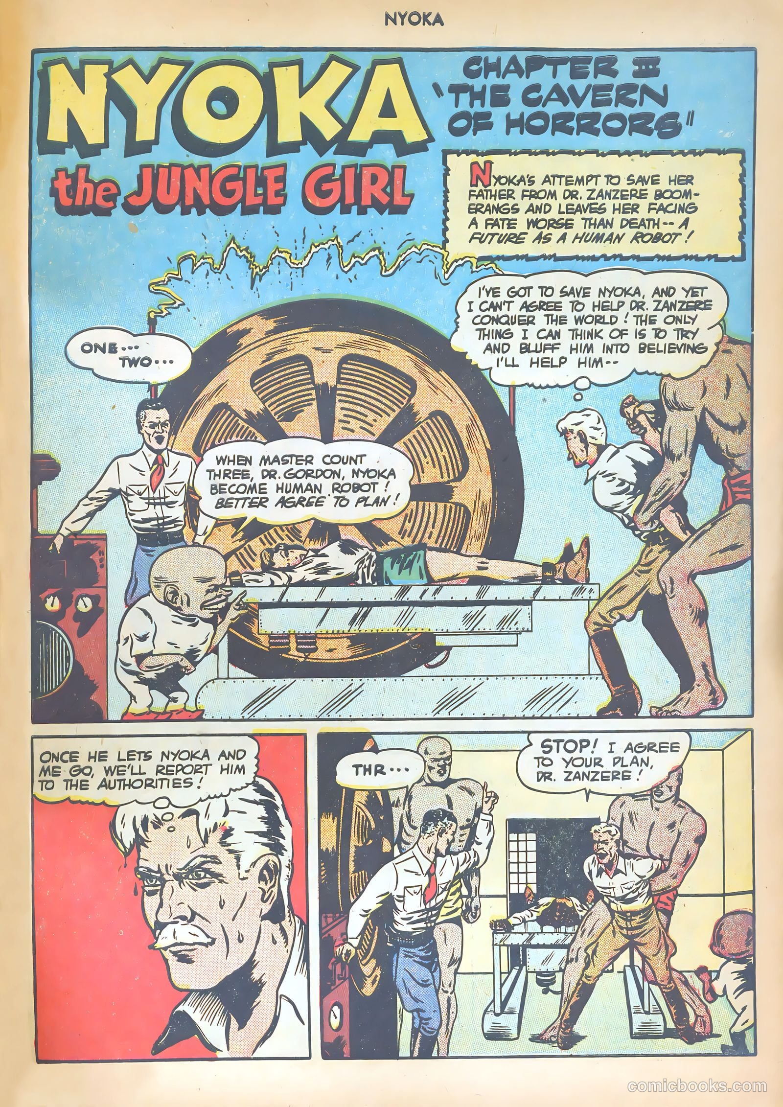 Nyoka the Jungle Girl #10 — page 43 of 52