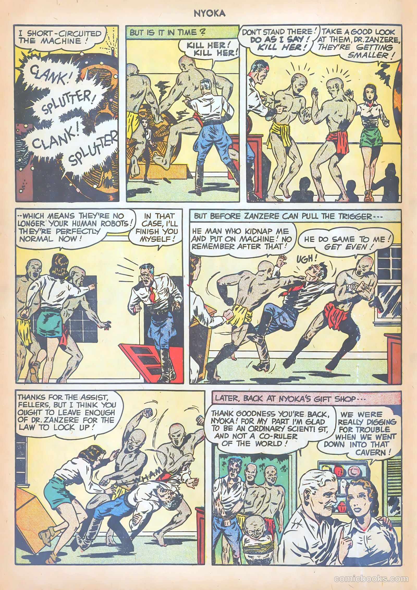 Nyoka the Jungle Girl #10 — page 48 of 52