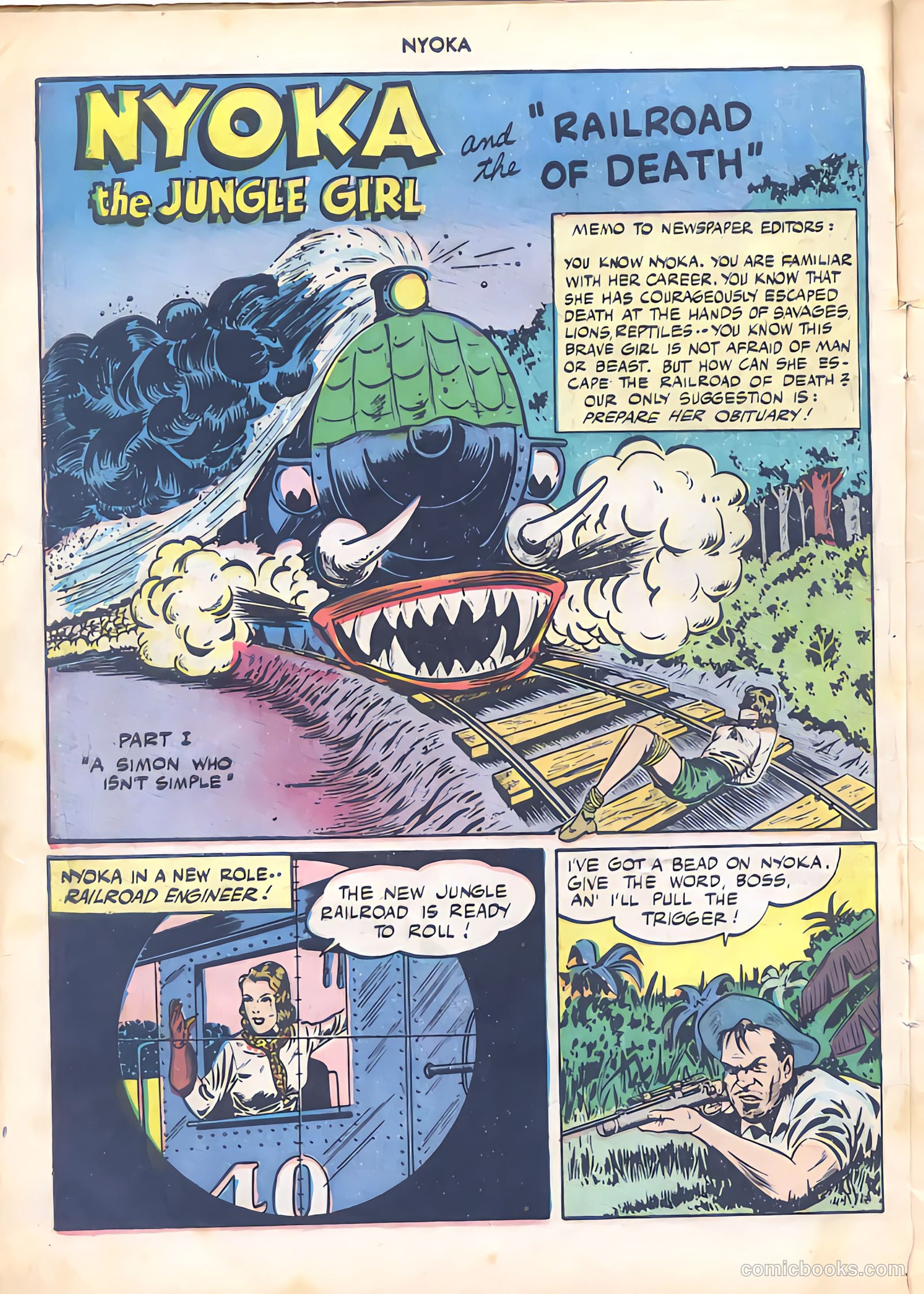 Nyoka the Jungle Girl #11 — page 4 of 52