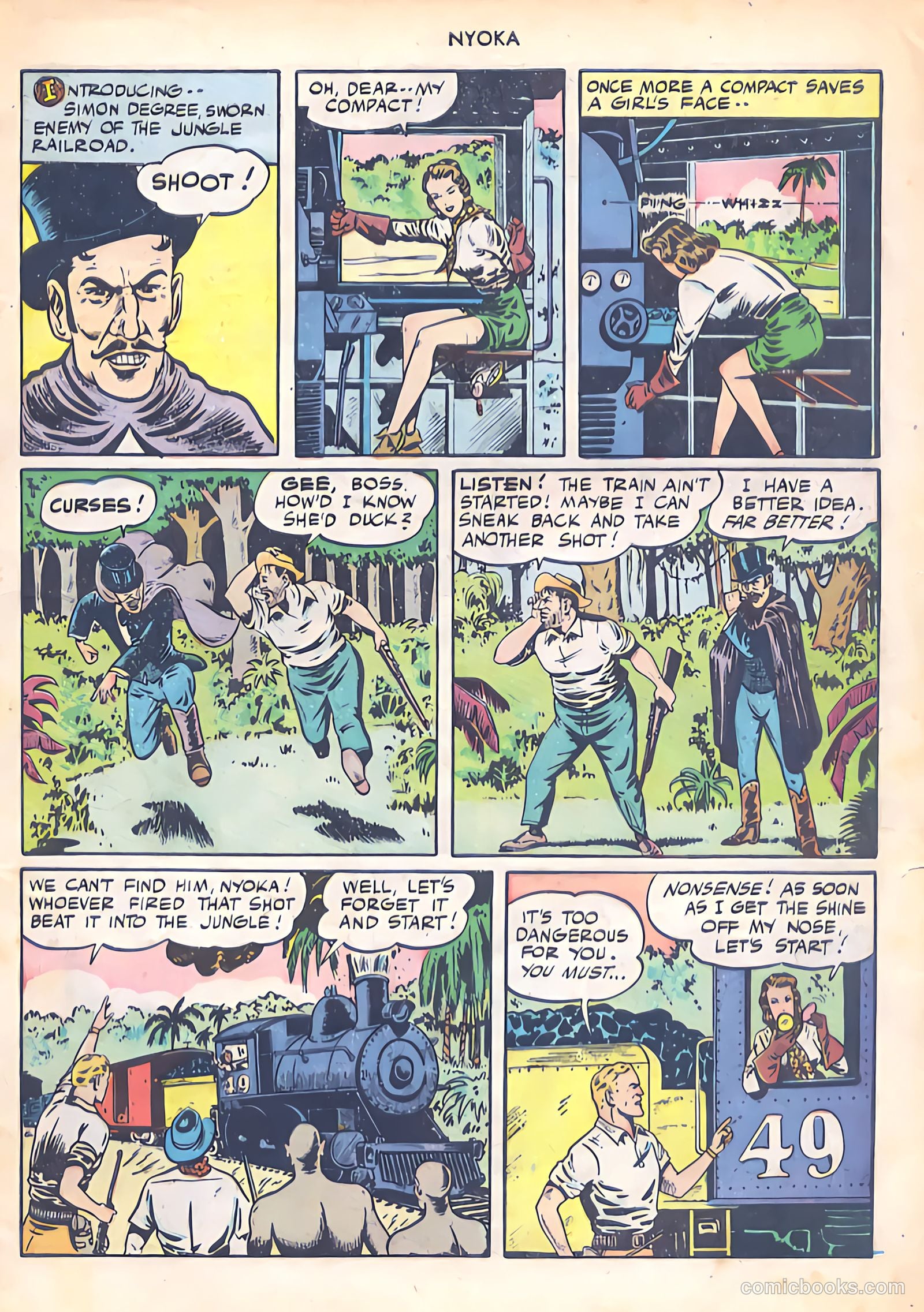 Nyoka the Jungle Girl #11 — page 5 of 52