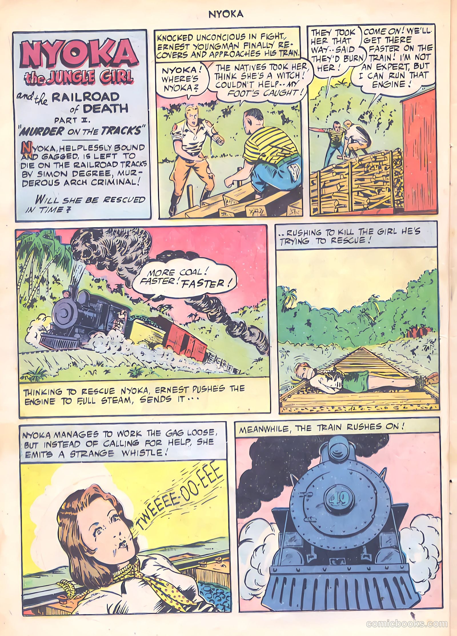 Nyoka the Jungle Girl #11 — page 14 of 52
