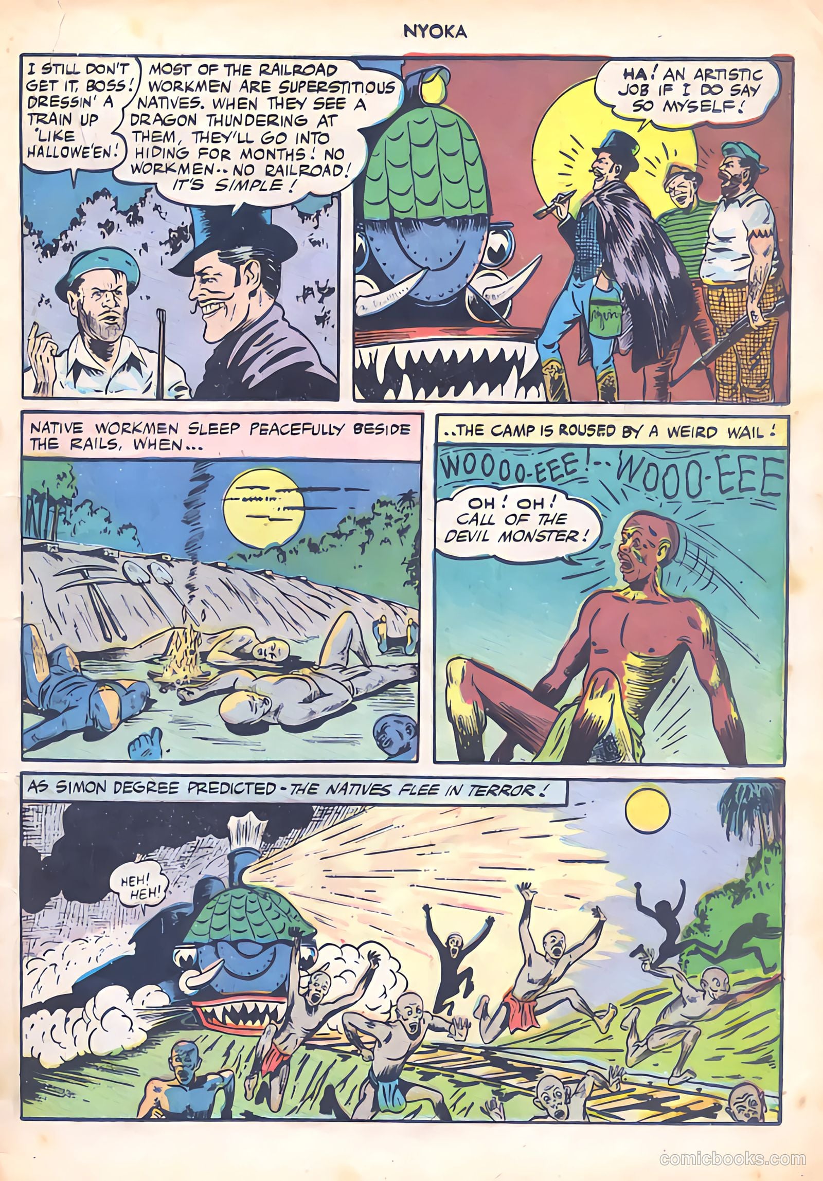 Nyoka the Jungle Girl #11 — page 17 of 52