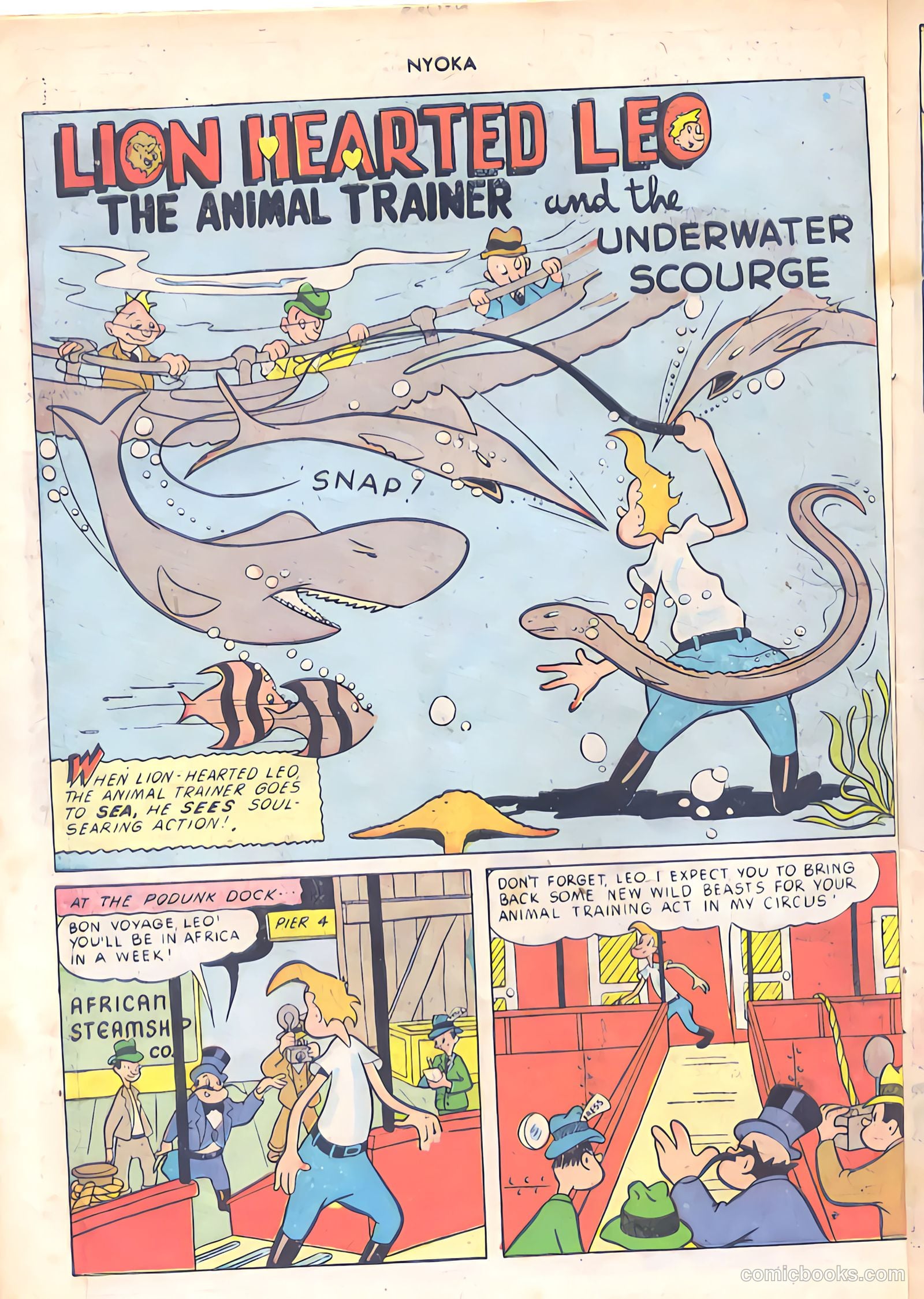 Nyoka the Jungle Girl #11 — page 22 of 52