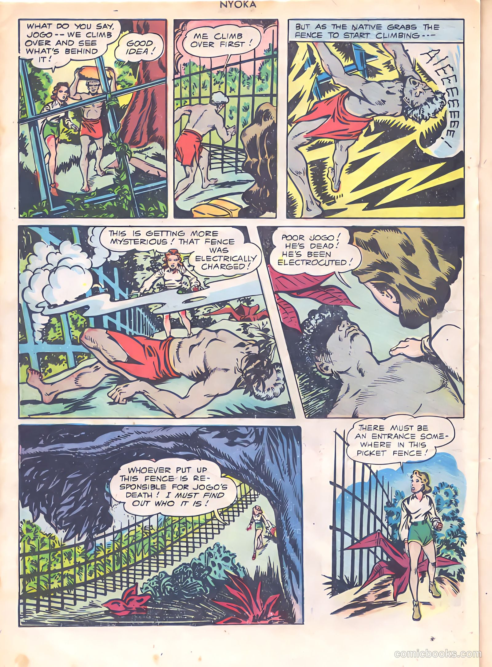 Nyoka the Jungle Girl #11 — page 28 of 52