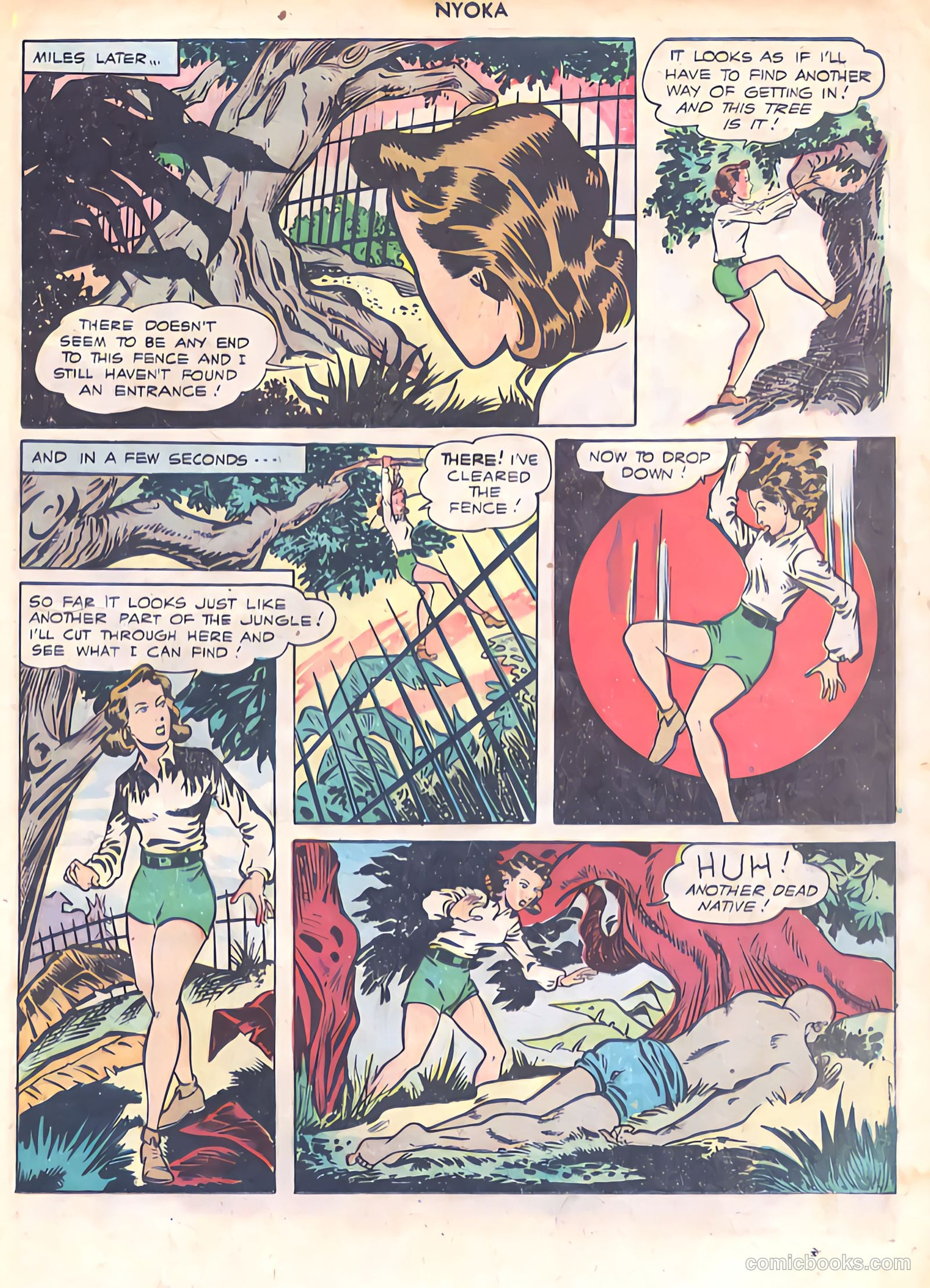 Nyoka the Jungle Girl #11 — page 29 of 52