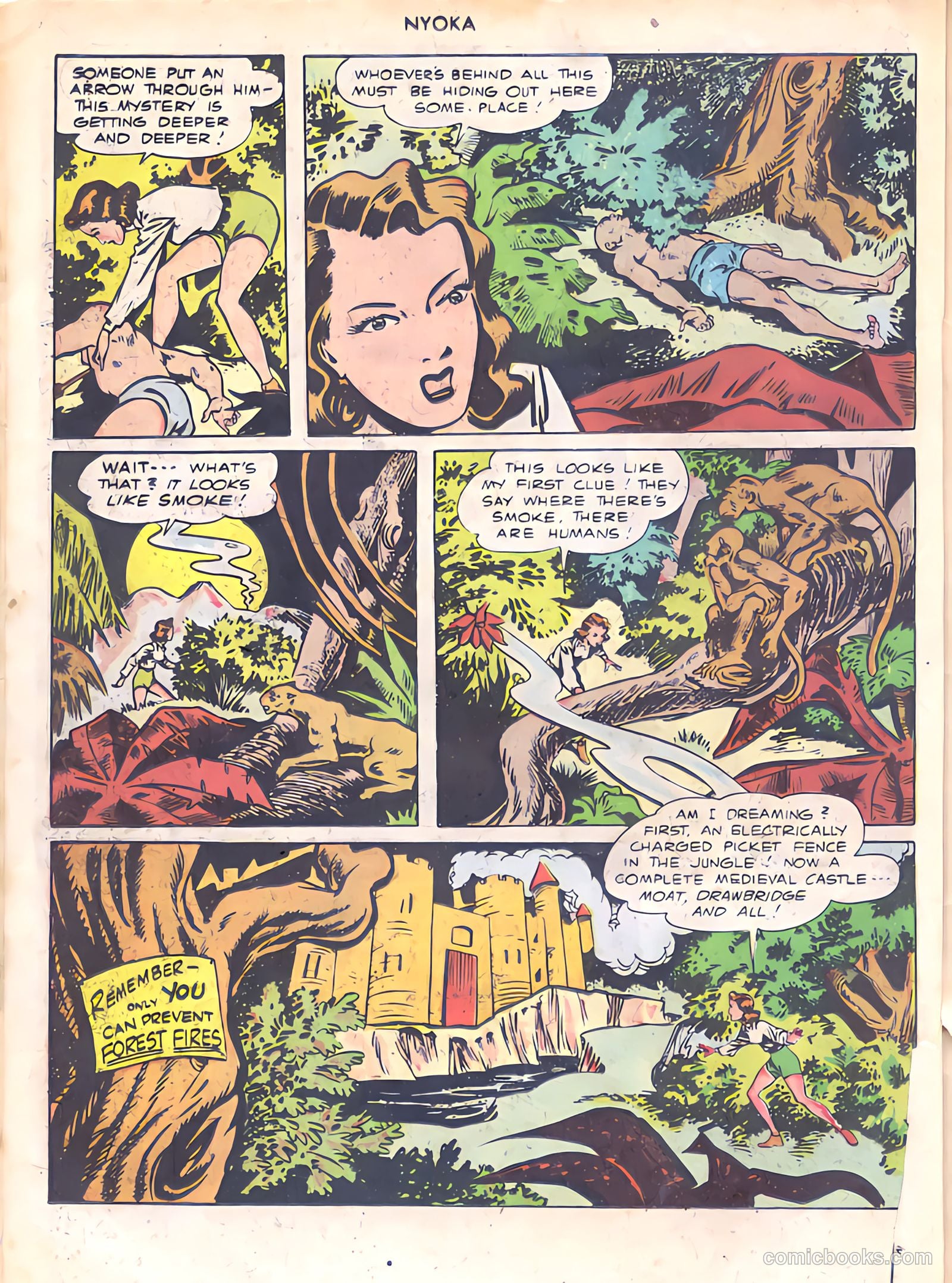 Nyoka the Jungle Girl #11 — page 30 of 52