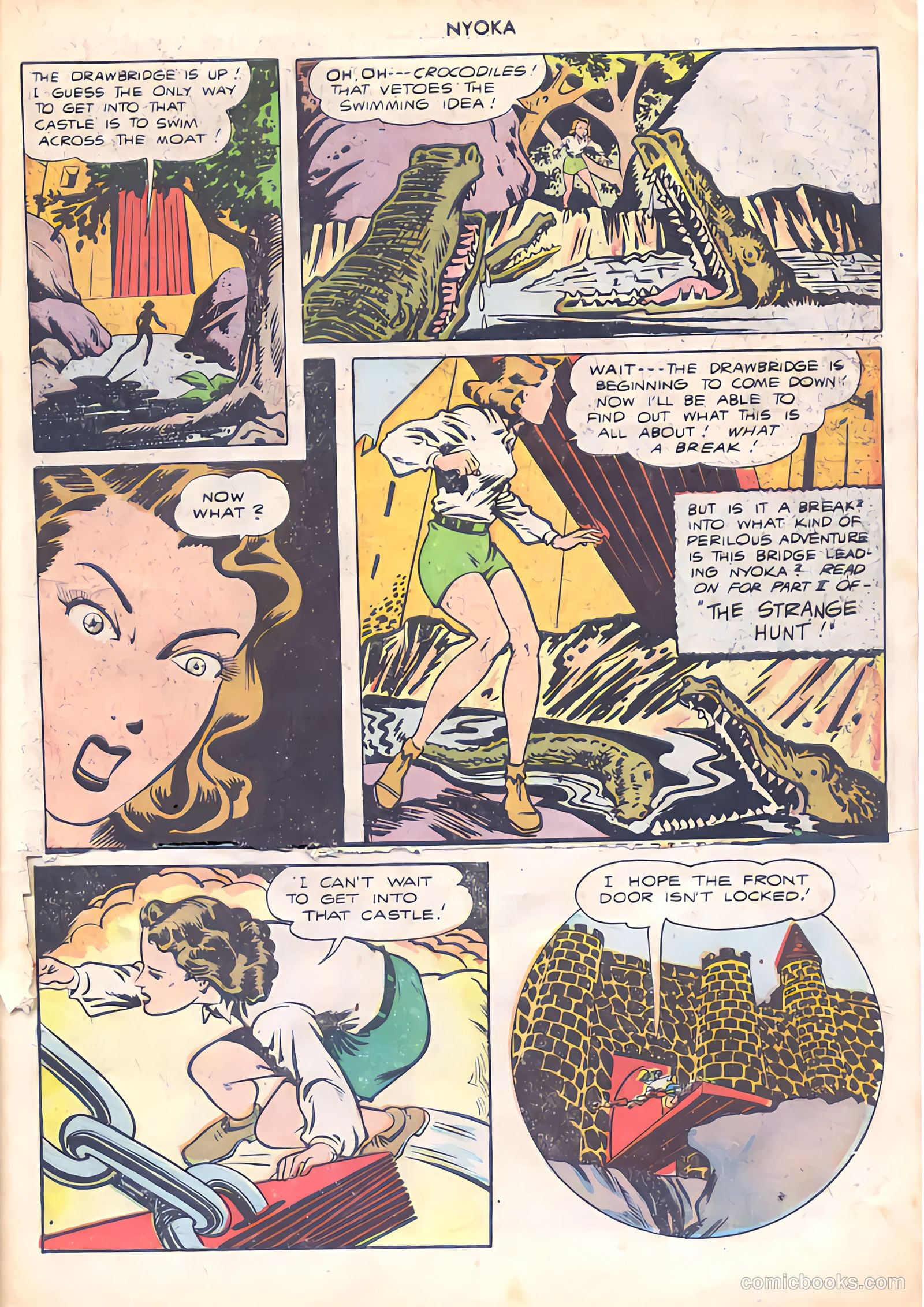 Nyoka the Jungle Girl #11 — page 31 of 52