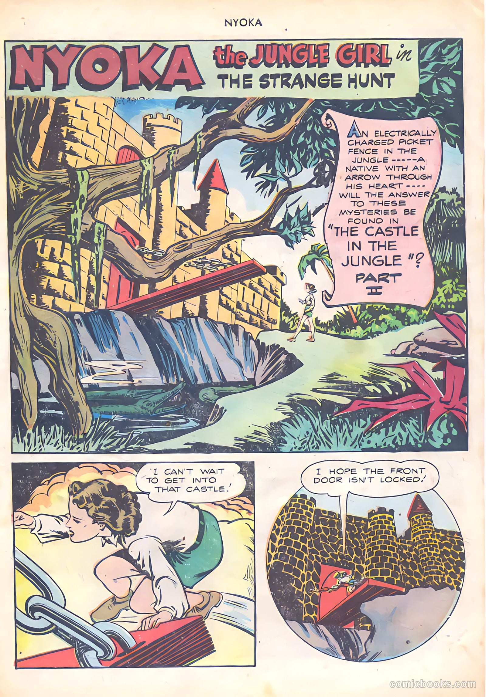 Nyoka the Jungle Girl #11 — page 33 of 52