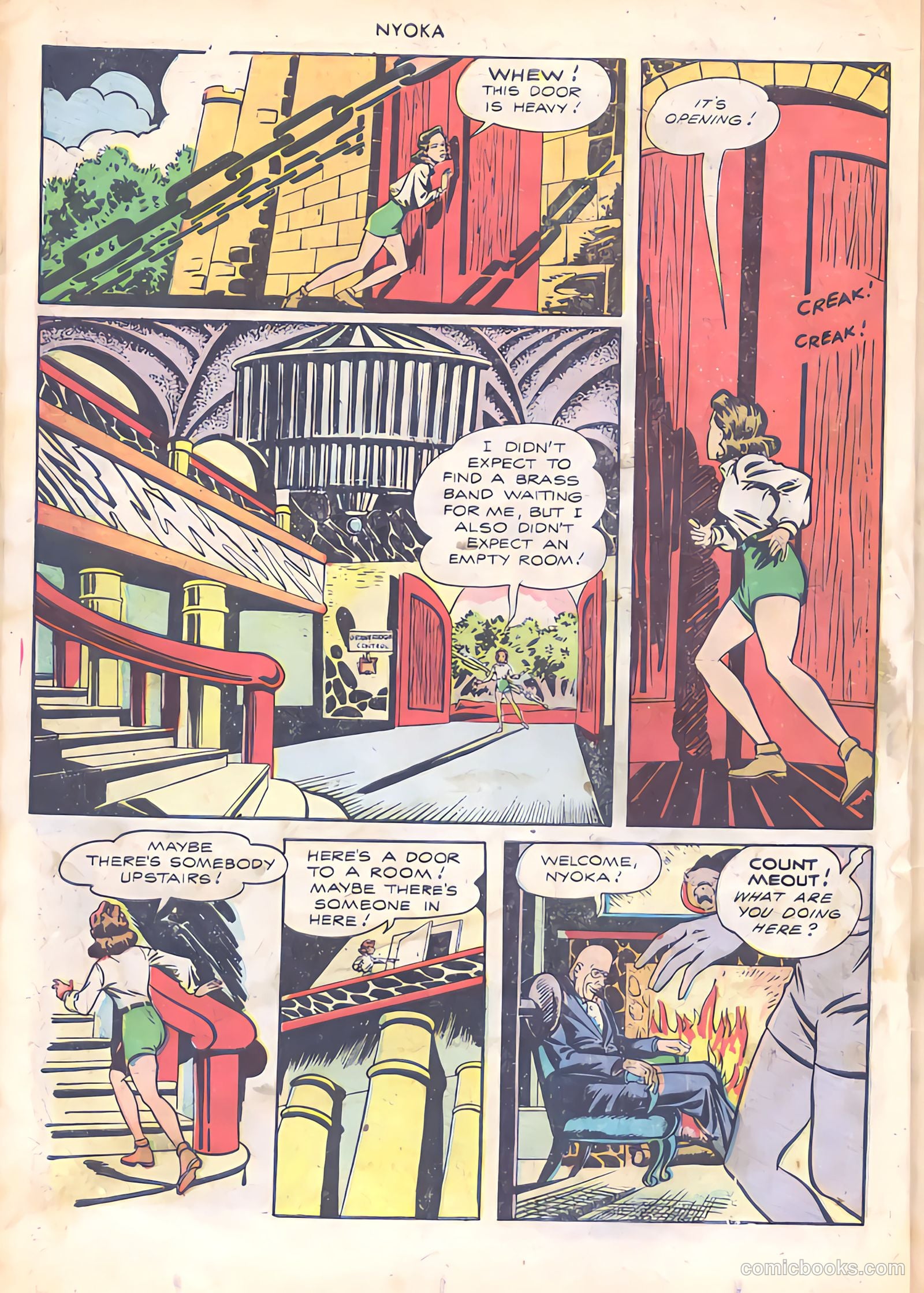 Nyoka the Jungle Girl #11 — page 34 of 52