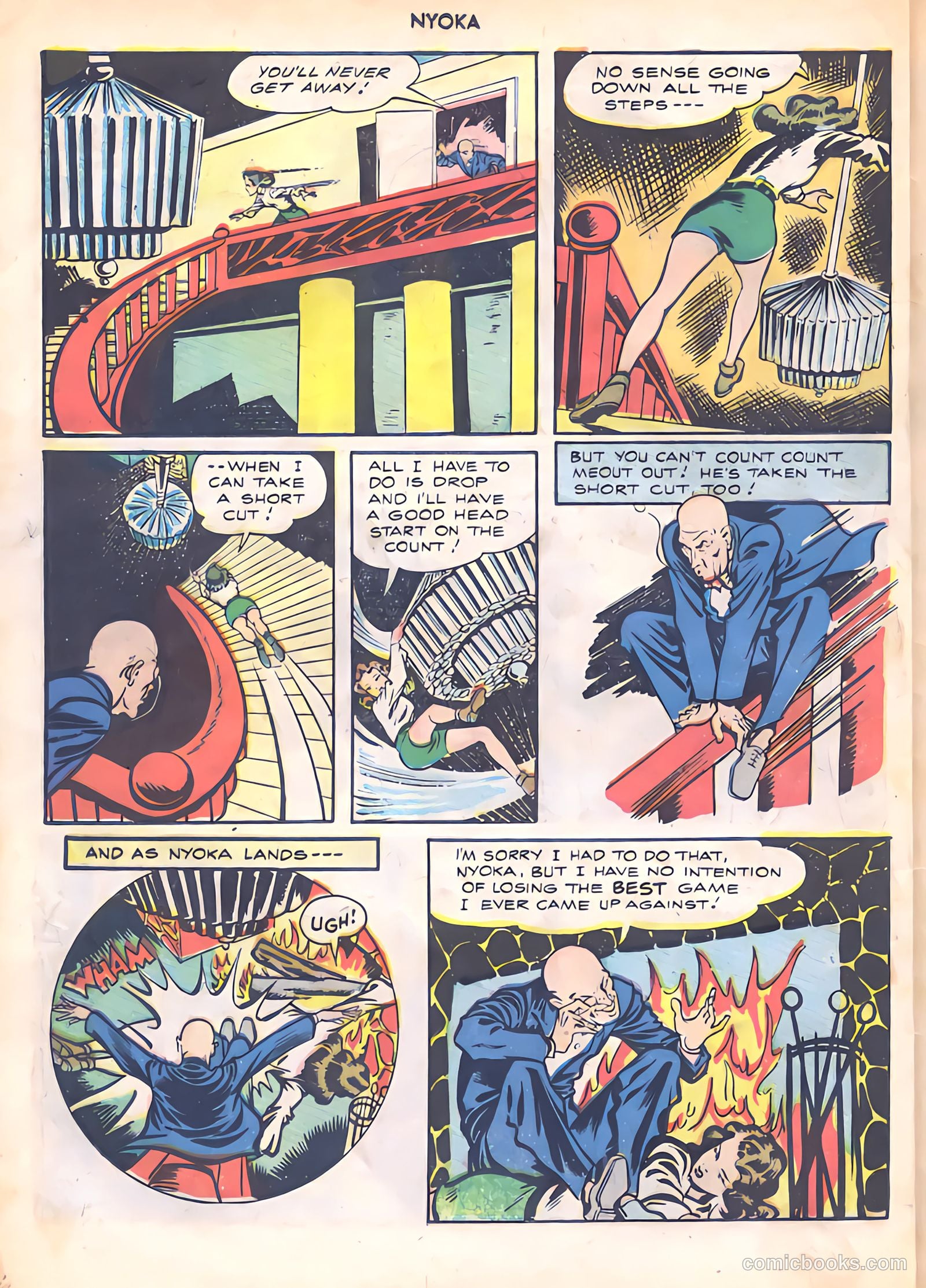 Nyoka the Jungle Girl #11 — page 36 of 52