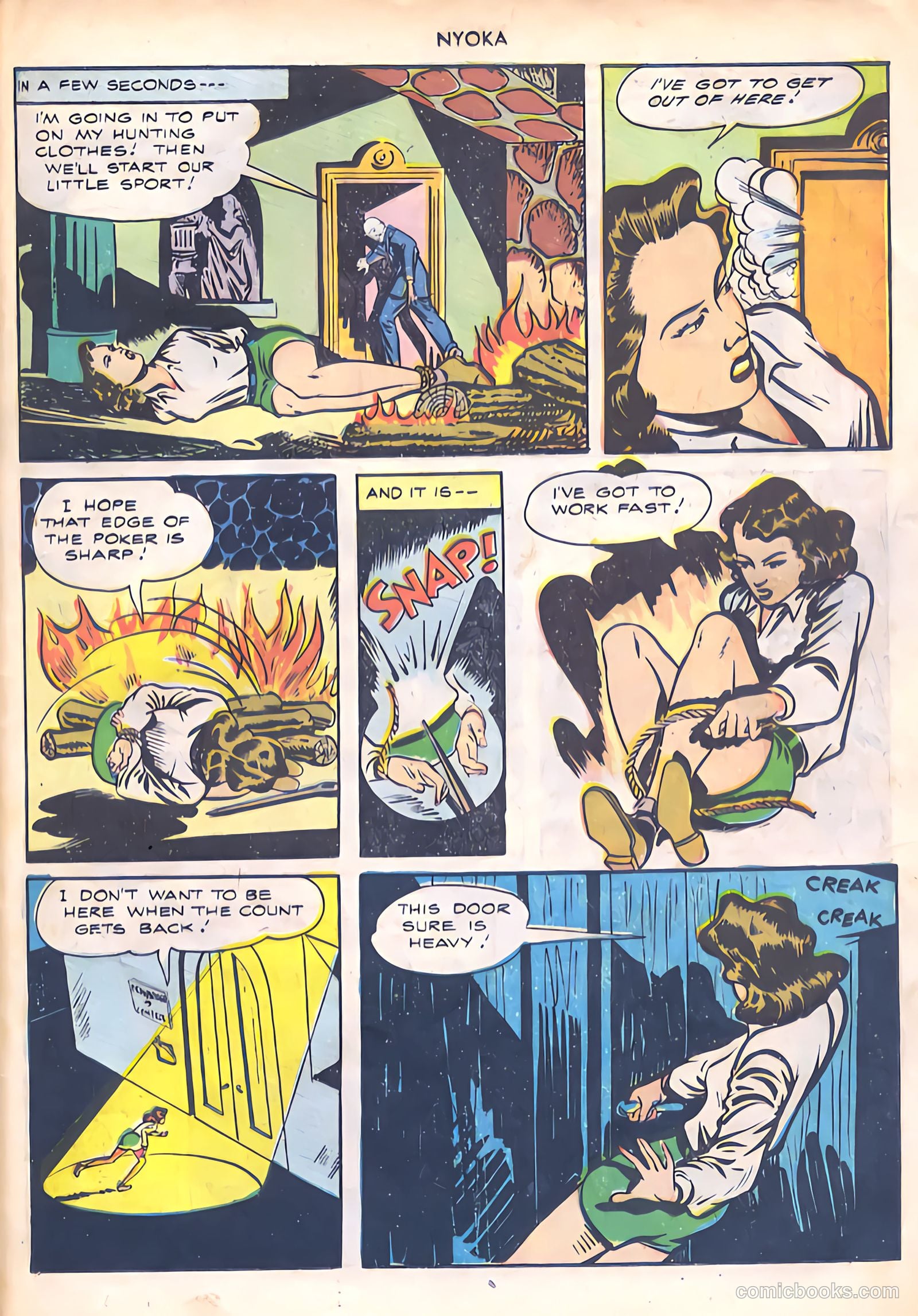 Nyoka the Jungle Girl #11 — page 37 of 52