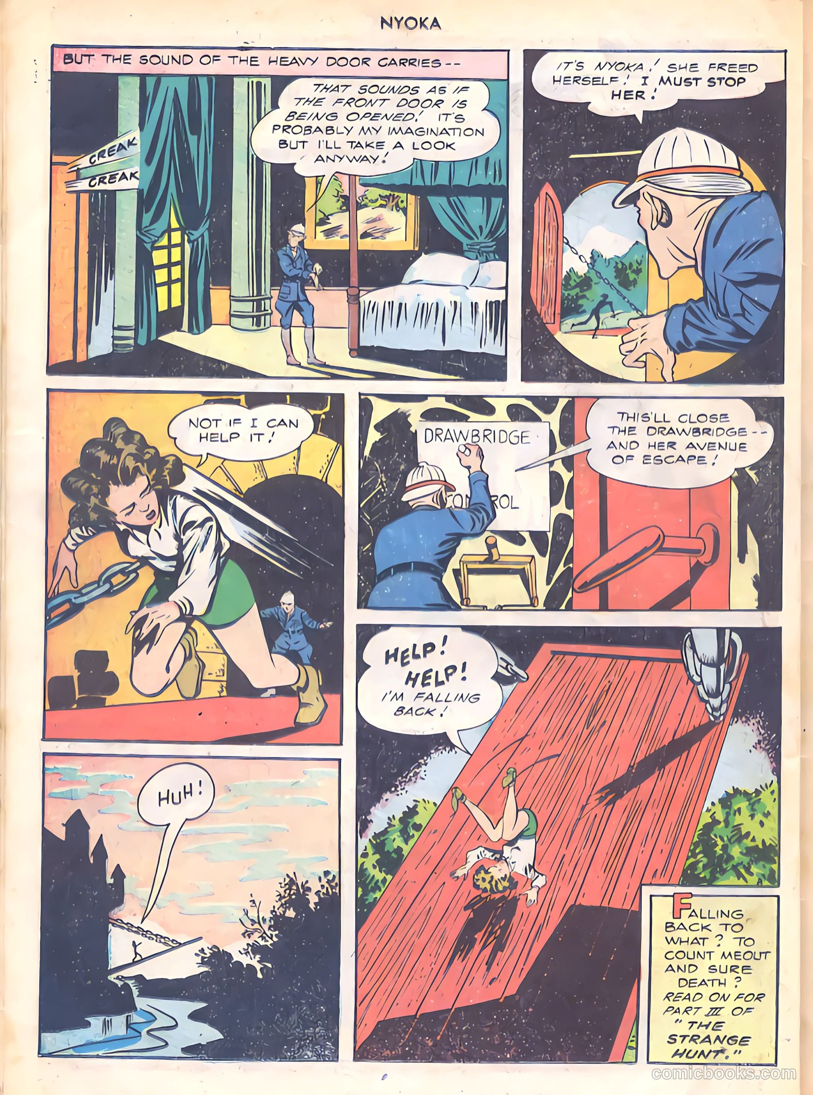 Nyoka the Jungle Girl #11 — page 38 of 52