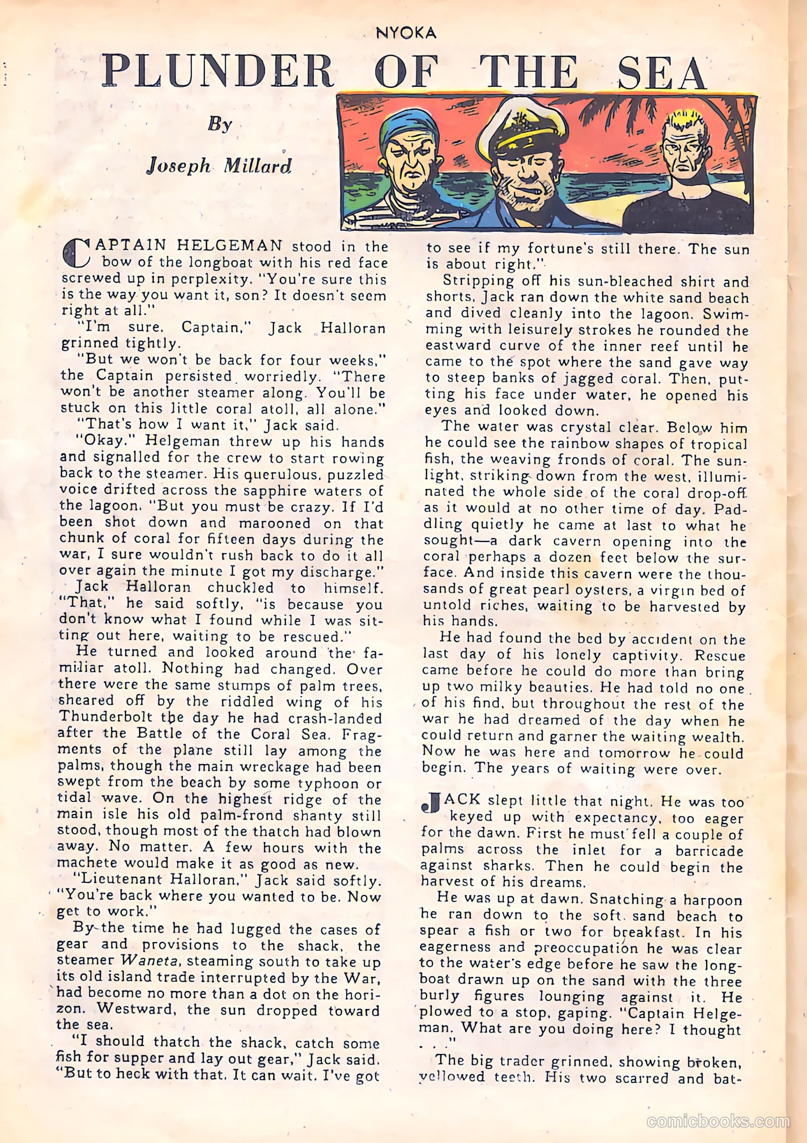 Nyoka the Jungle Girl #11 — page 40 of 52