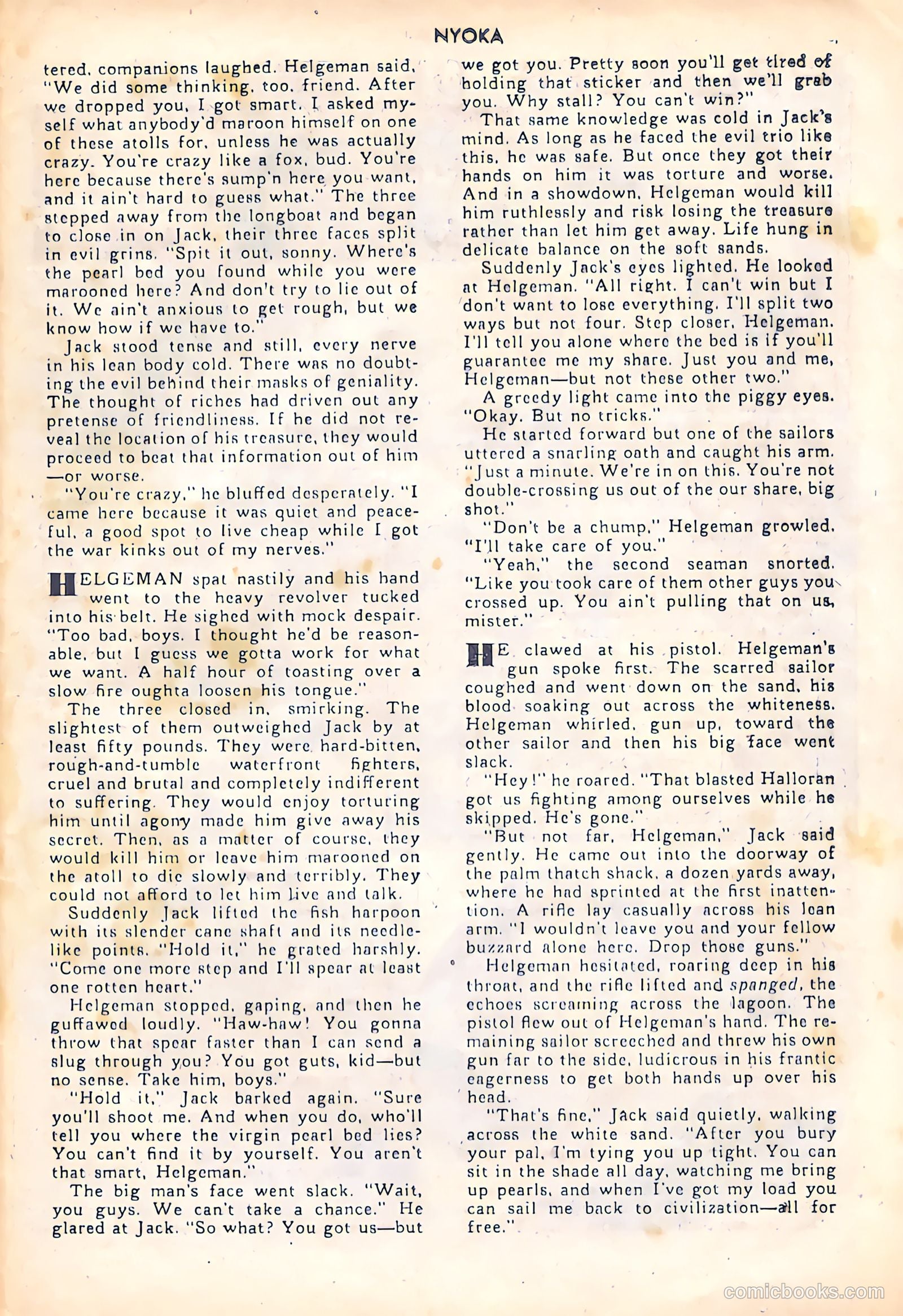 Nyoka the Jungle Girl #11 — page 41 of 52