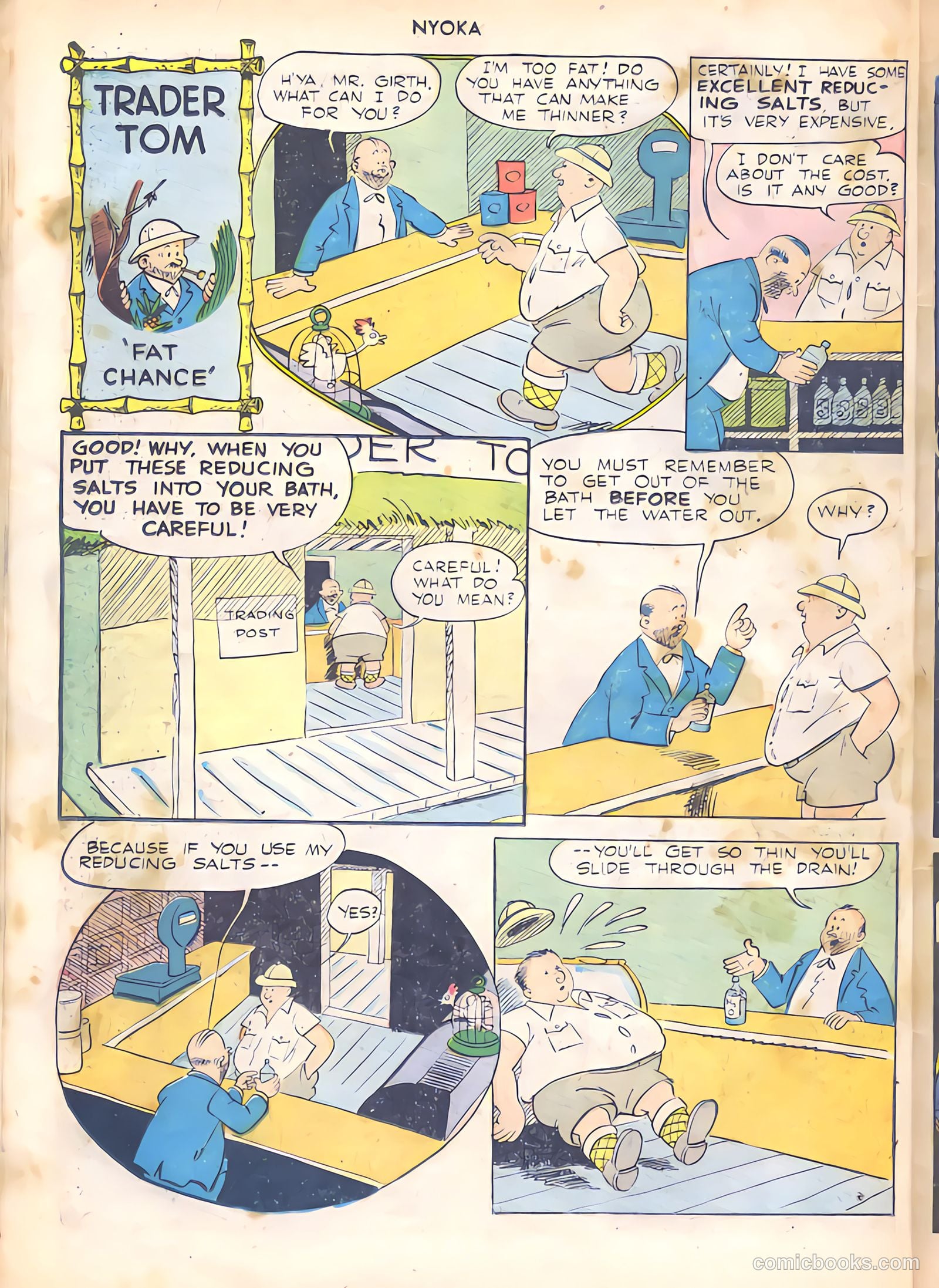 Nyoka the Jungle Girl #11 — page 42 of 52