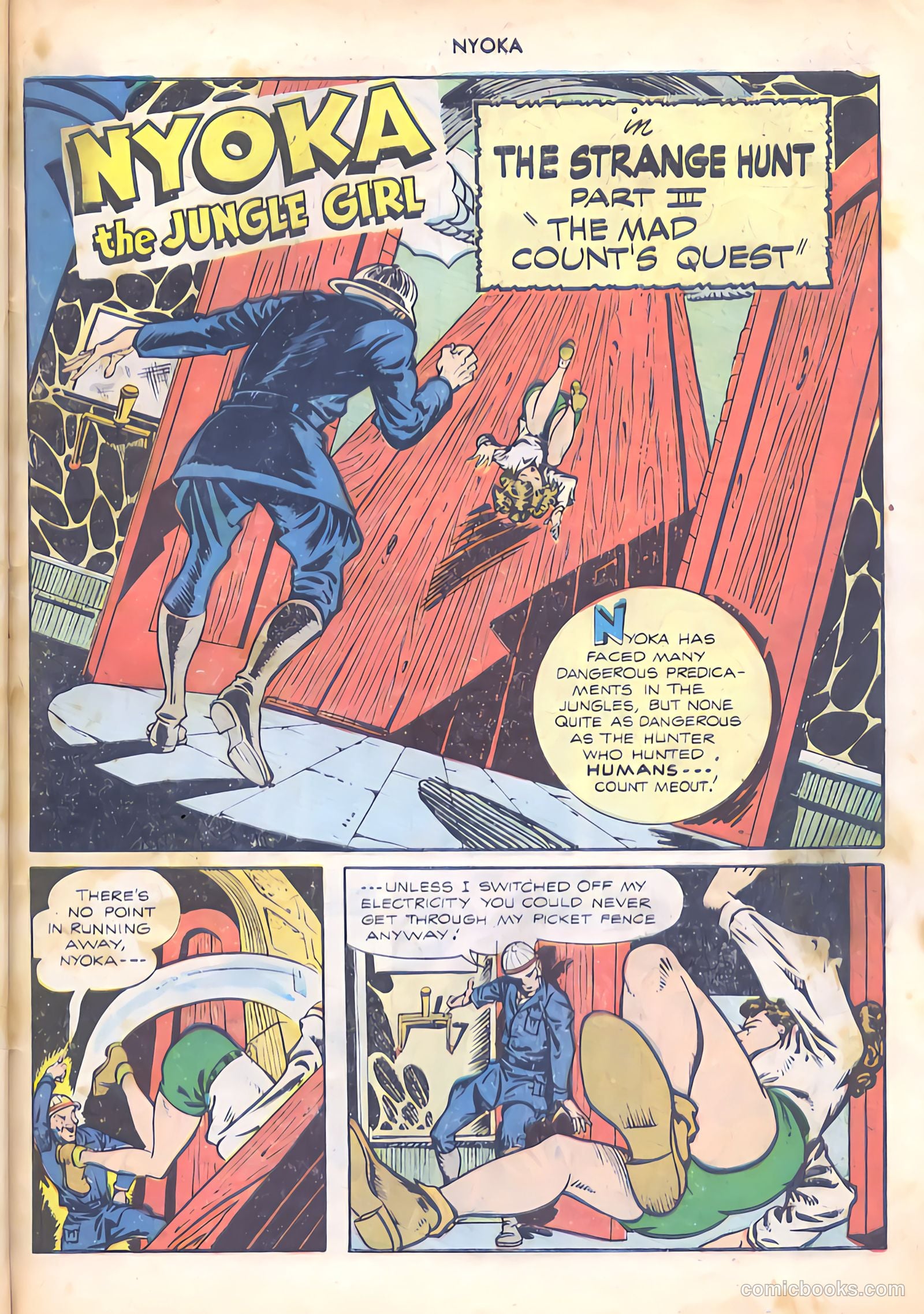 Nyoka the Jungle Girl #11 — page 43 of 52