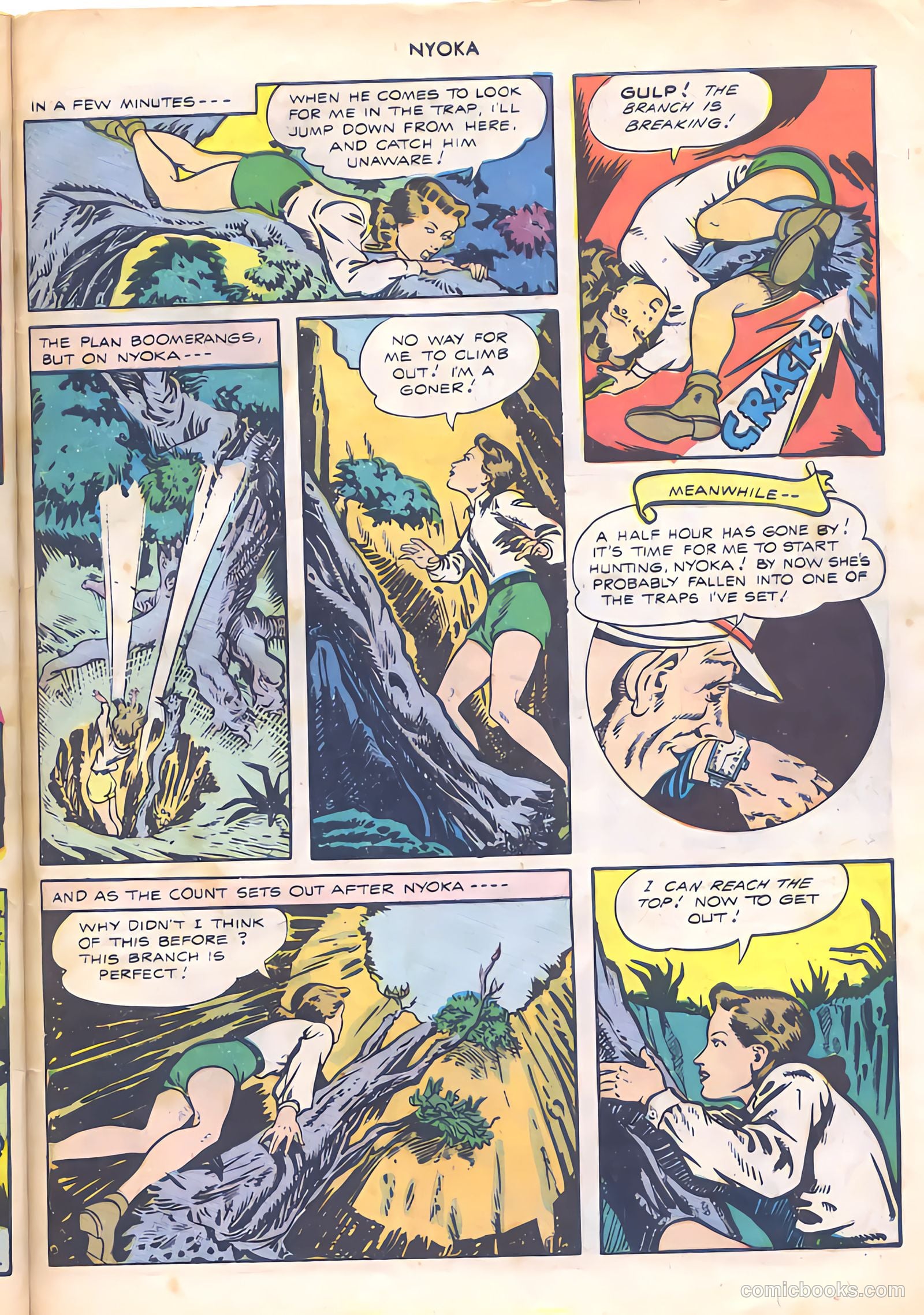 Nyoka the Jungle Girl #11 — page 45 of 52