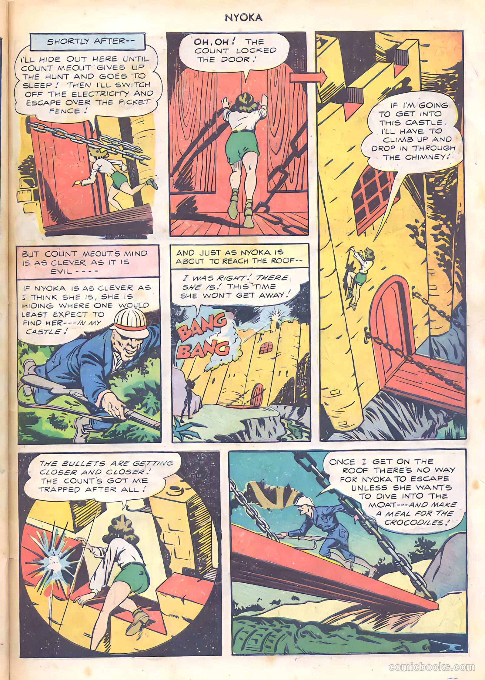 Nyoka the Jungle Girl #11 — page 47 of 52