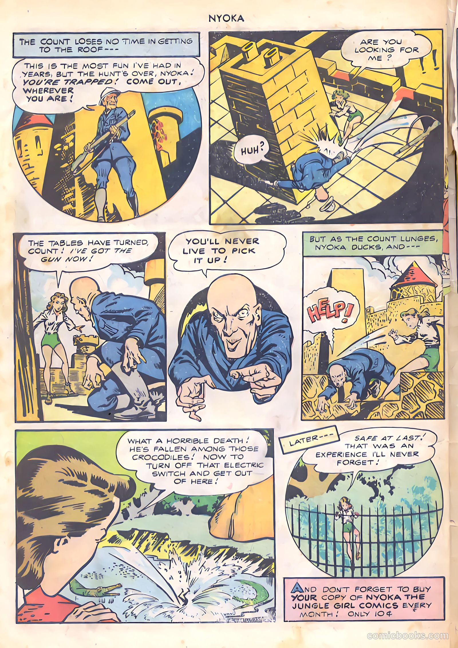Nyoka the Jungle Girl #11 — page 48 of 52