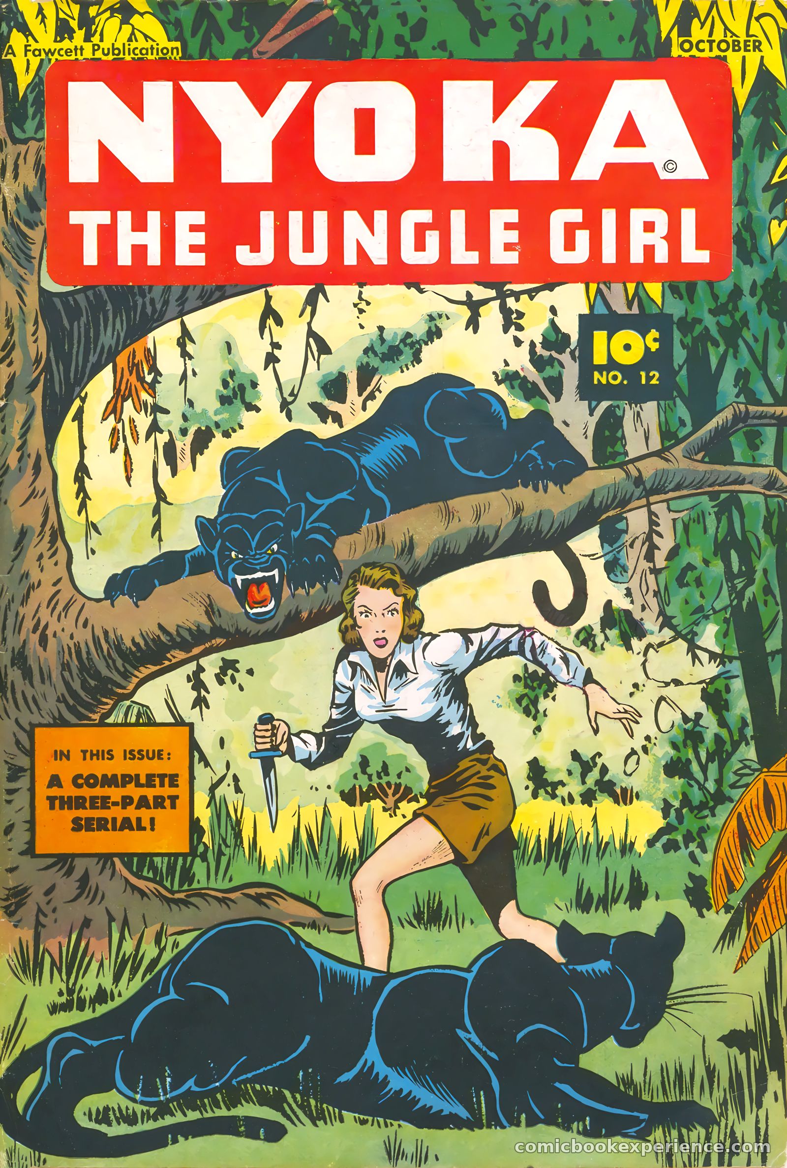 Nyoka the Jungle Girl #12 — page 1 of 36