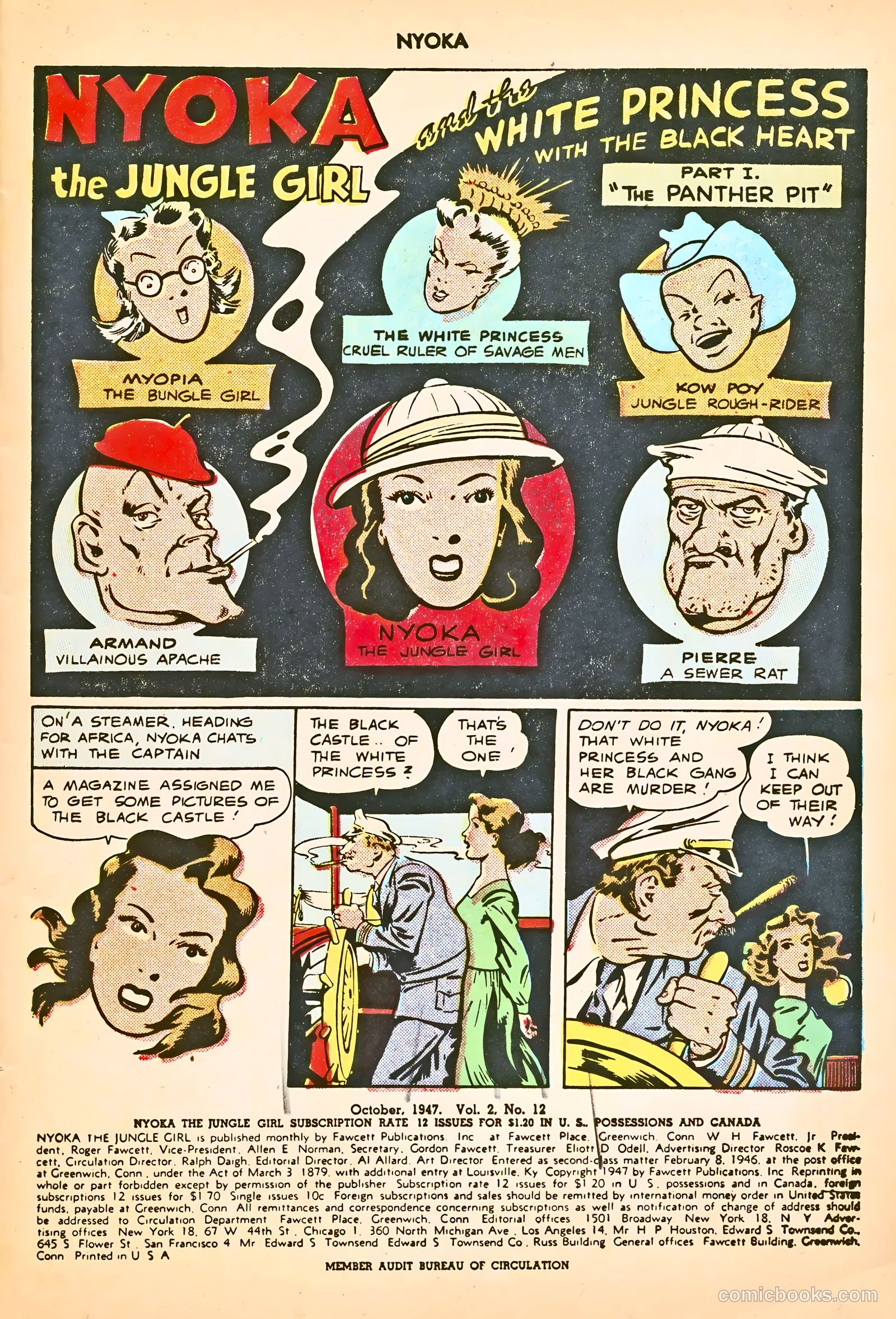 Nyoka the Jungle Girl #12 — page 3 of 36
