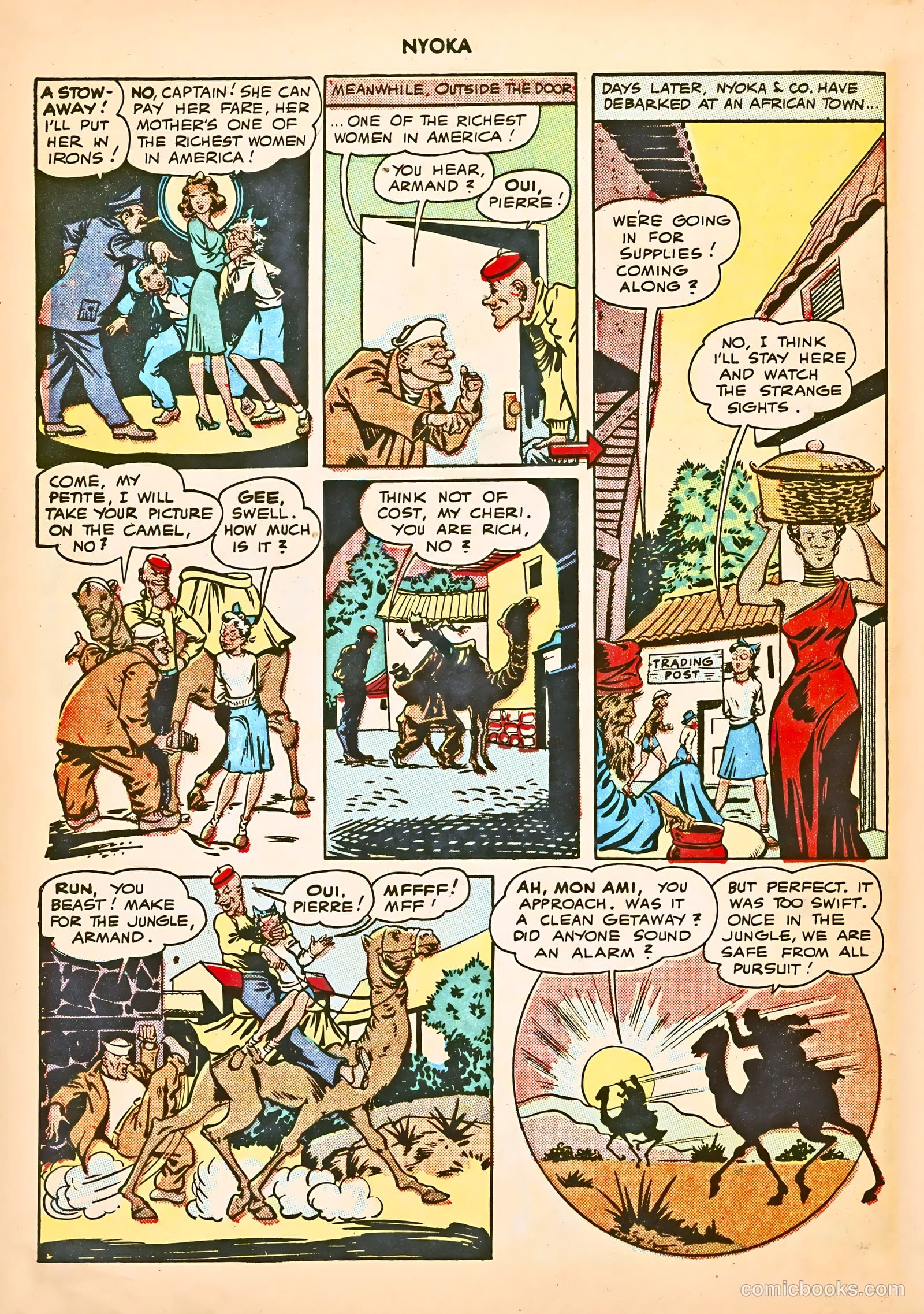 Nyoka the Jungle Girl #12 — page 6 of 36