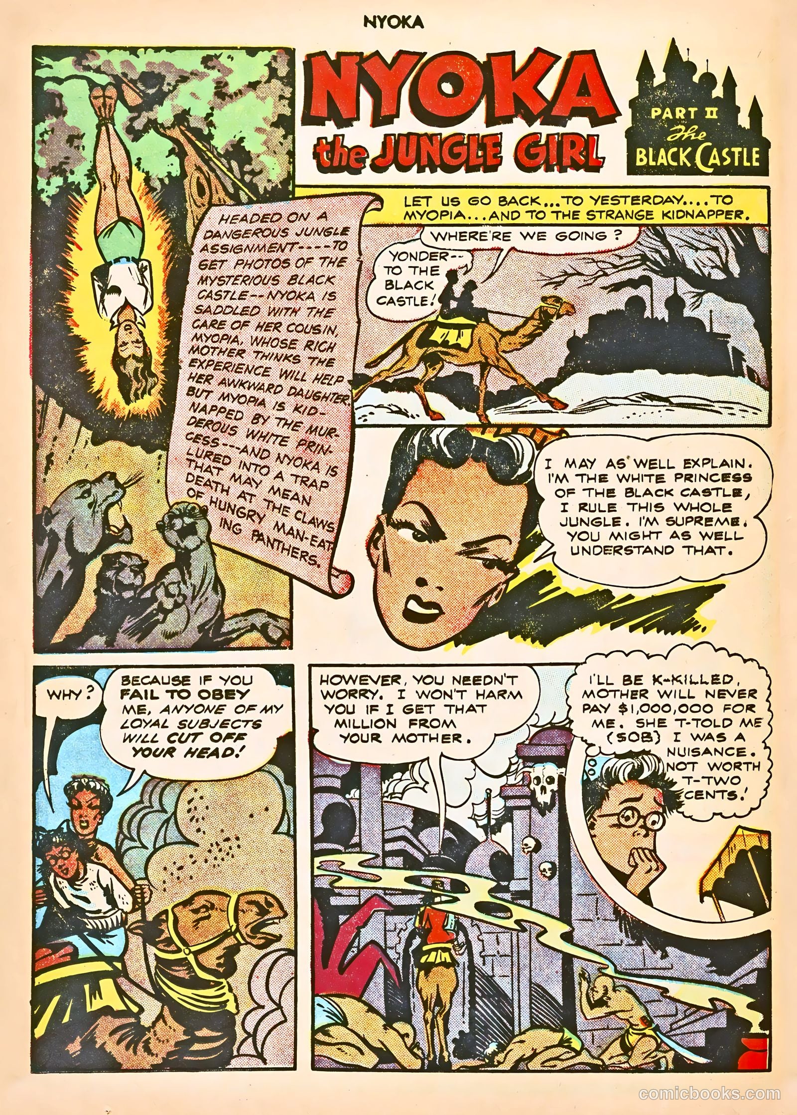 Nyoka the Jungle Girl #12 — page 12 of 36