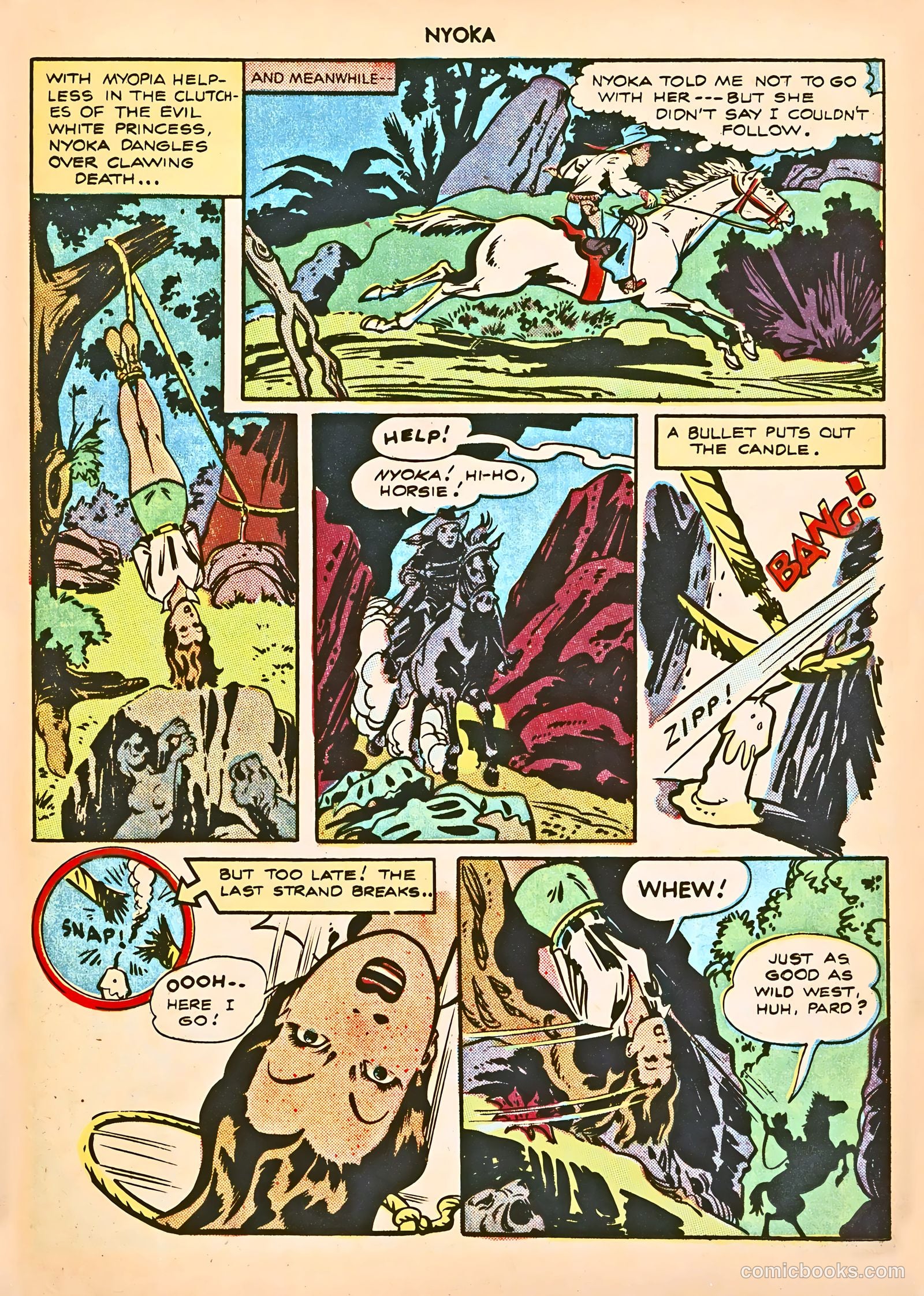 Nyoka the Jungle Girl #12 — page 13 of 36