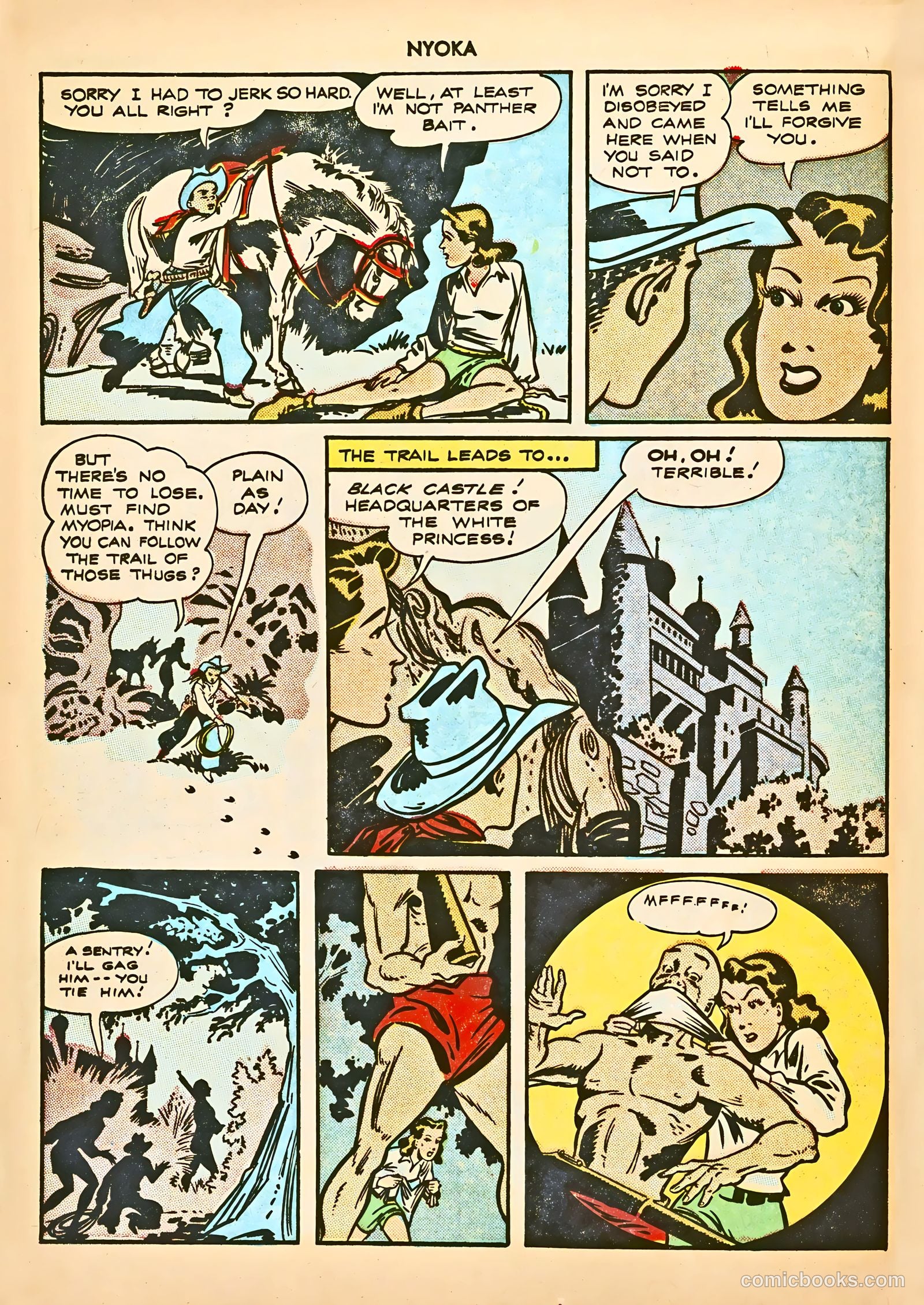 Nyoka the Jungle Girl #12 — page 14 of 36