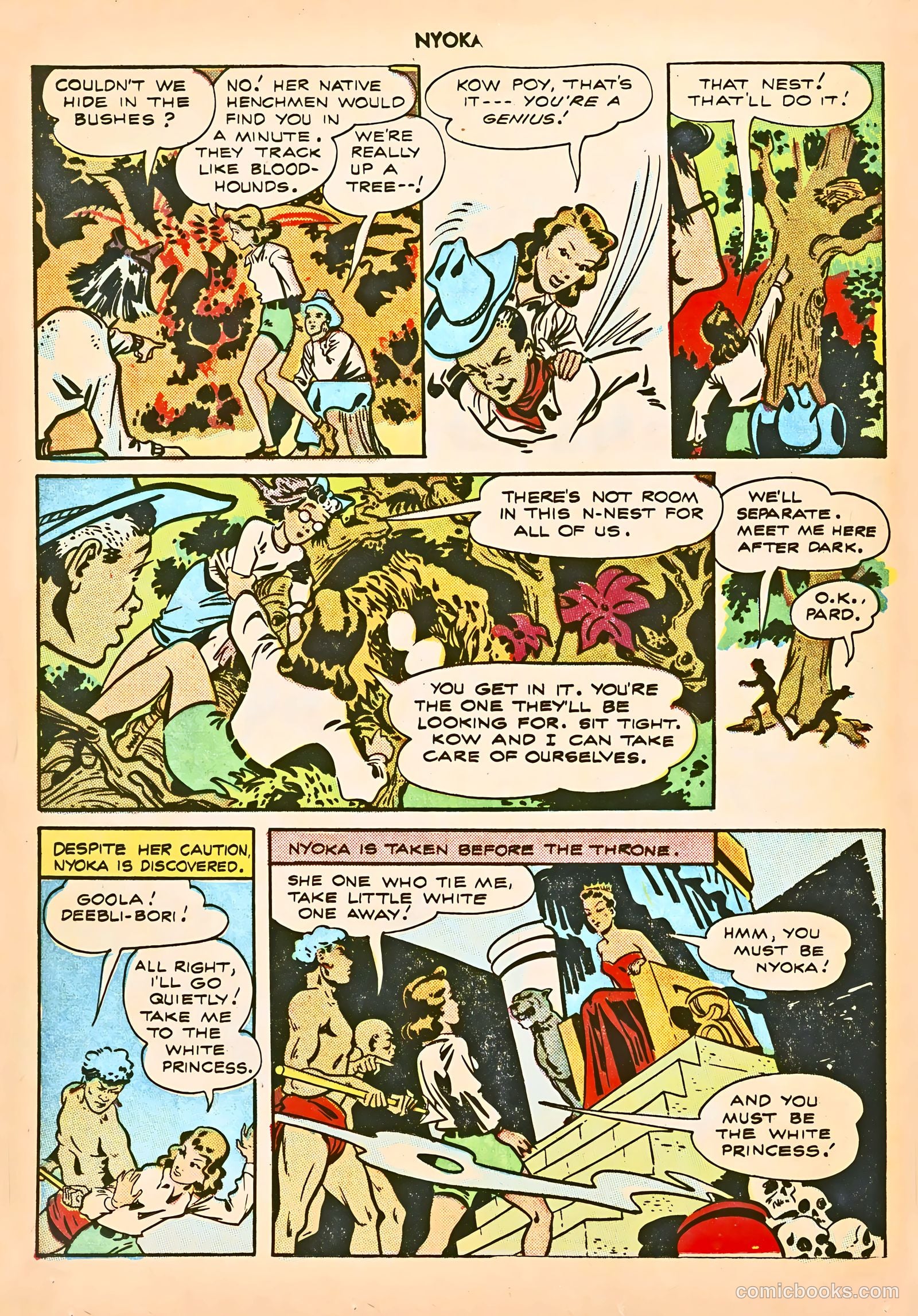 Nyoka the Jungle Girl #12 — page 16 of 36