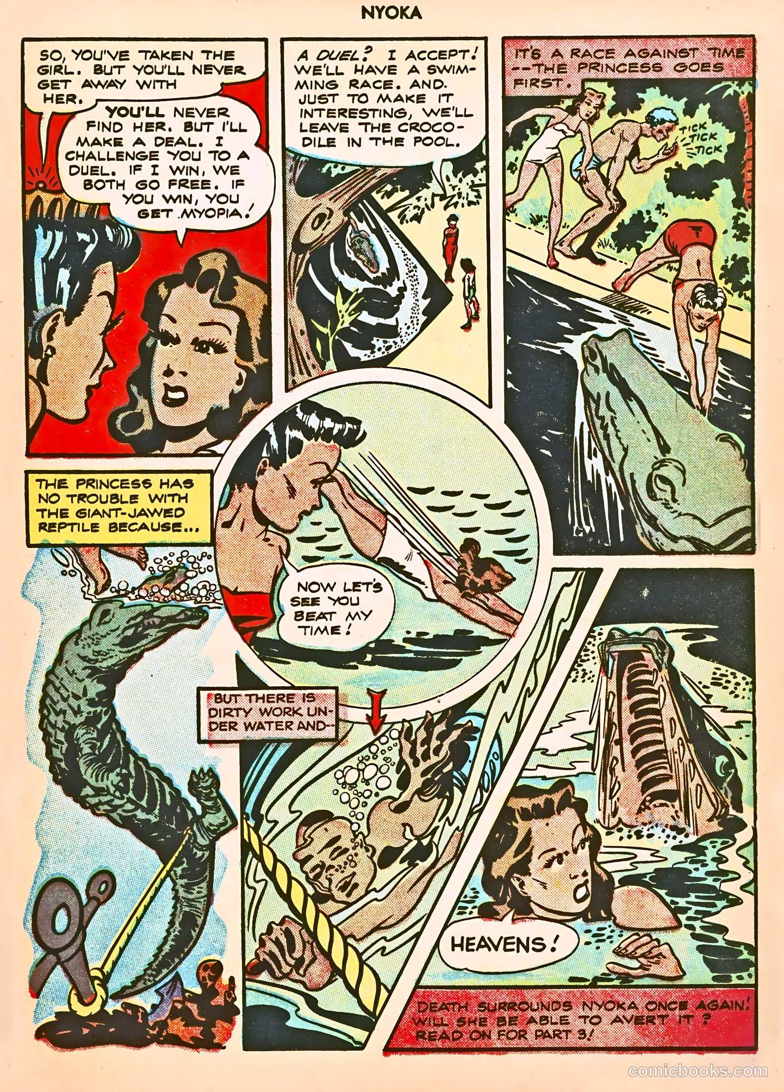 Nyoka the Jungle Girl #12 — page 17 of 36